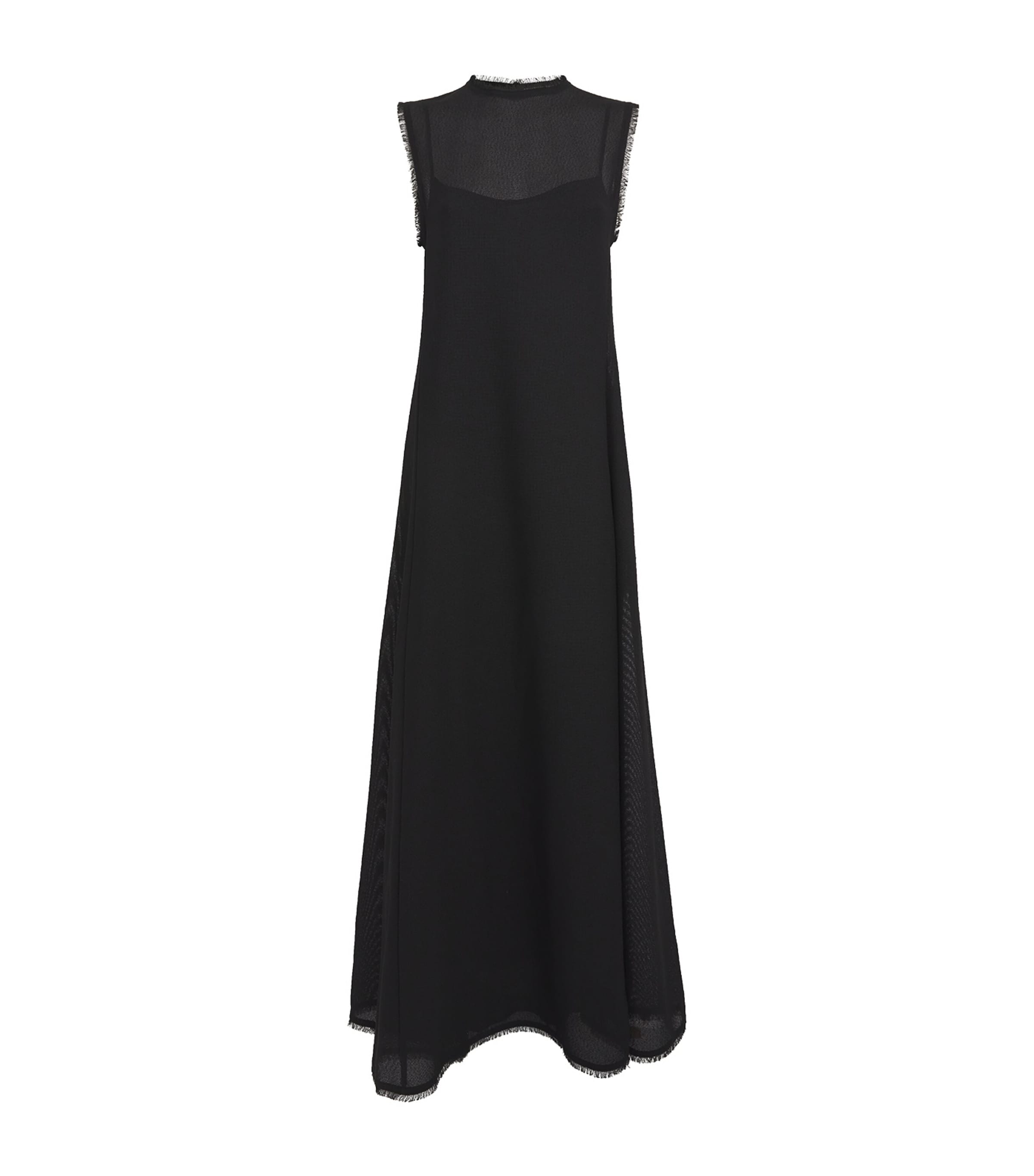 princess polly baby blue dress Camilla and Marc Vista Dress - Black main image 1