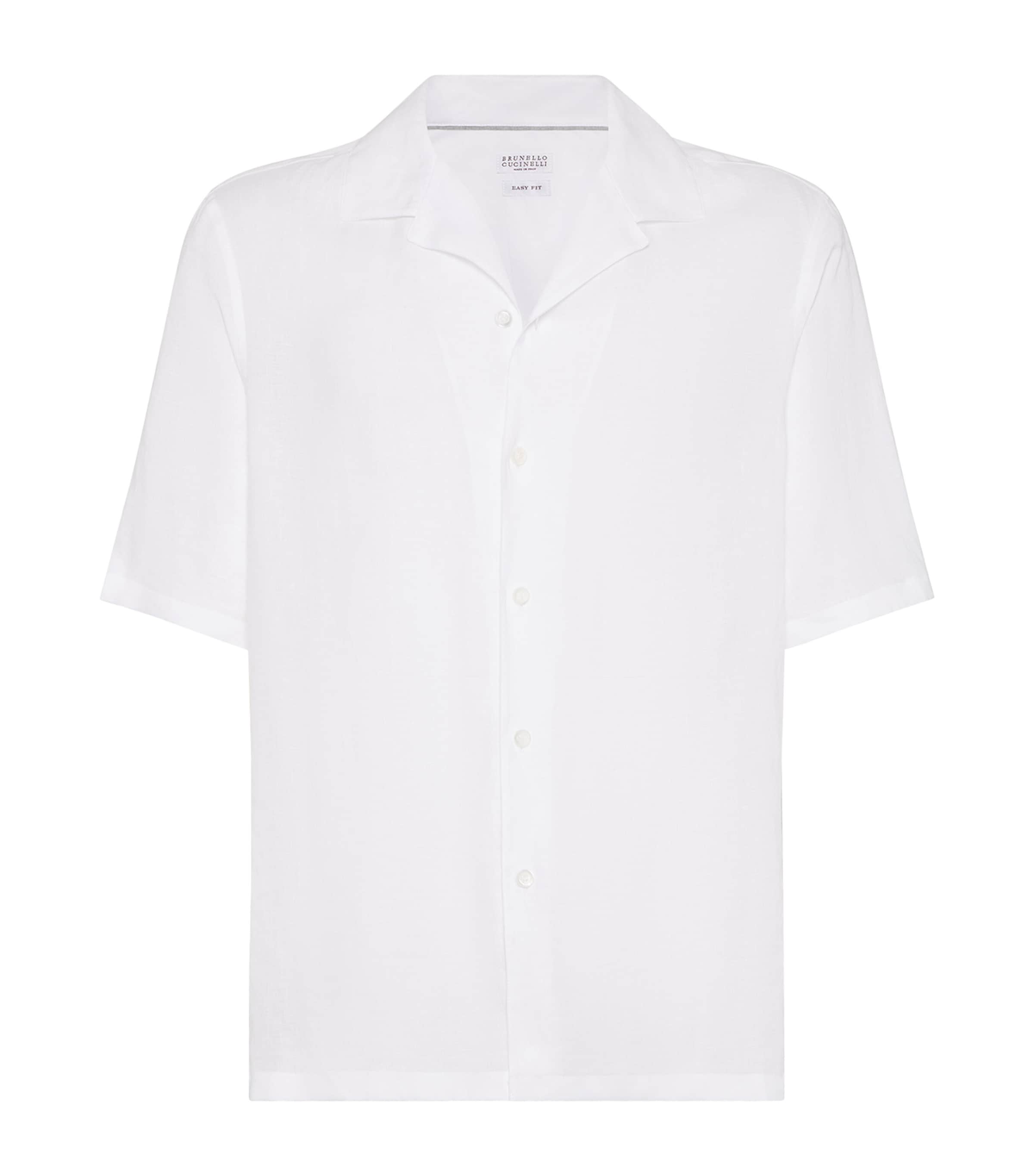 Short sleeve shirt for Man in Yuta | Brunello Cucinelli