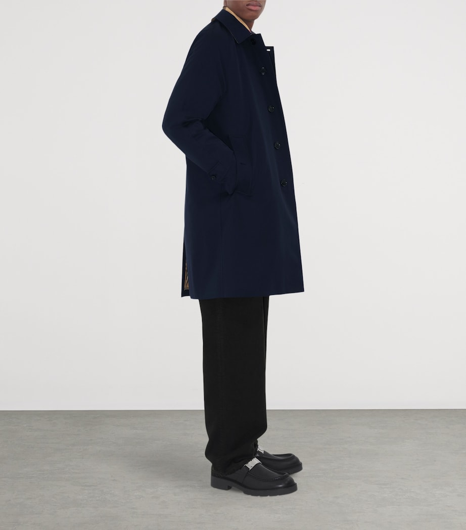 Mid-Length Camden Heritage Car Coat COAL BLUE Image 3