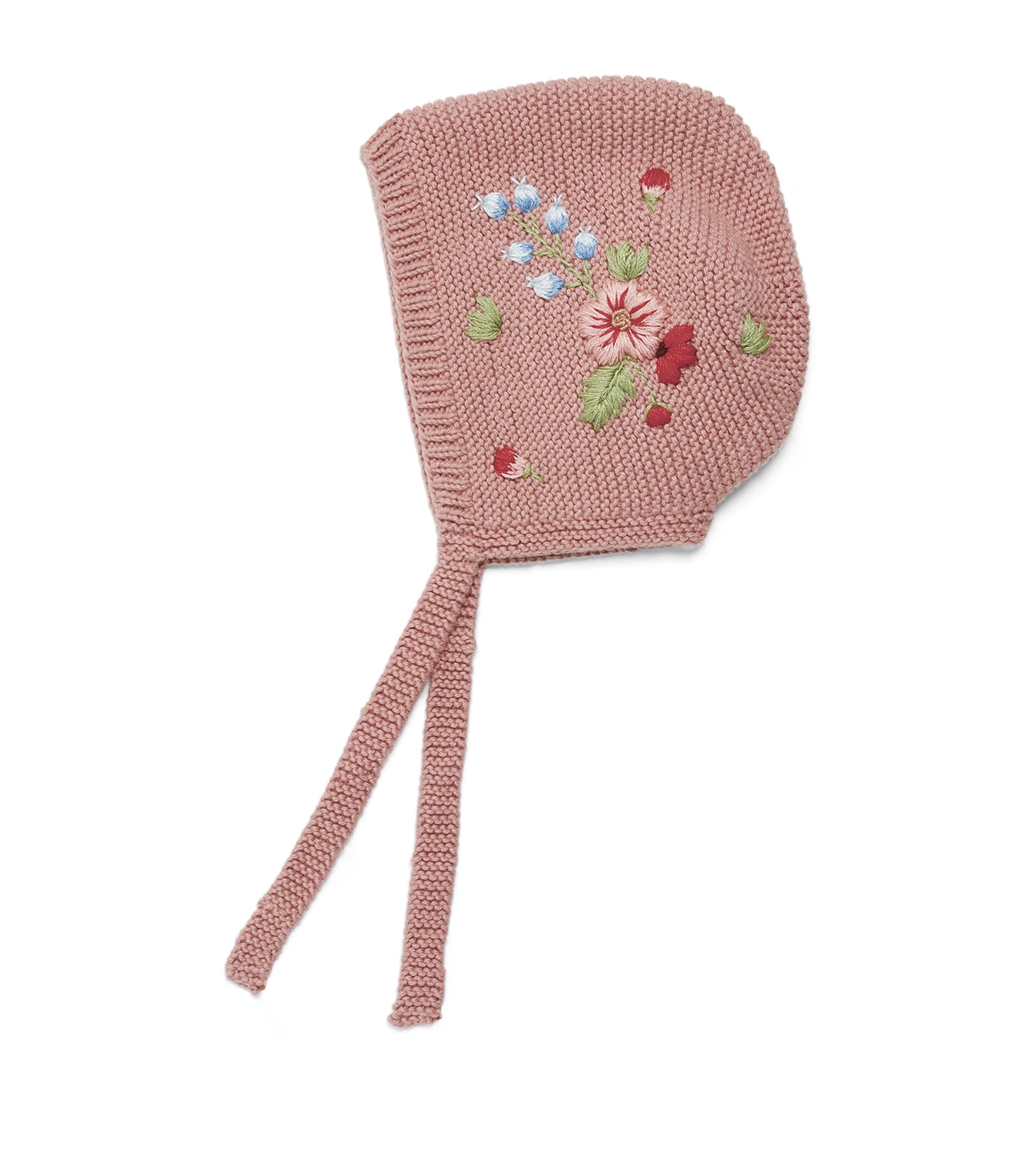 Shirley Bredal Cotton Embroidered Midsummar Bonnet D Dahlia Image 1