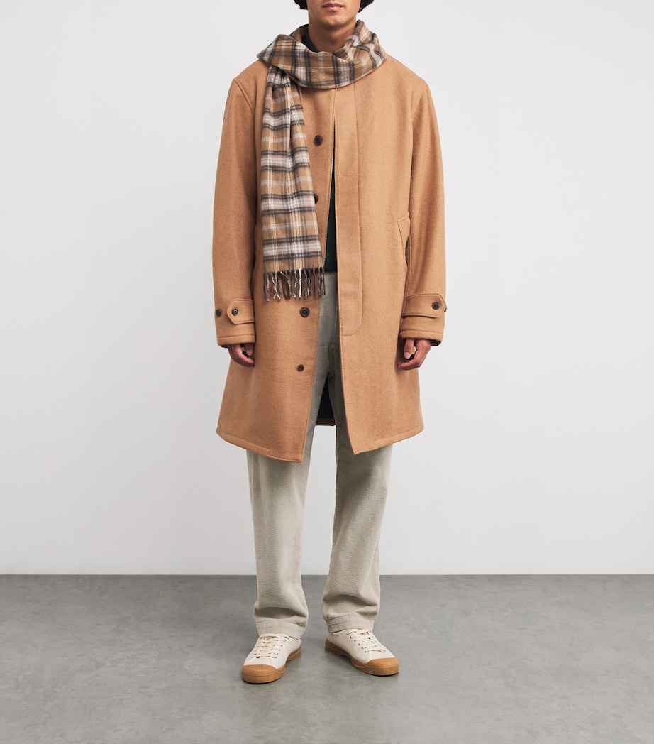 Wool Langdon Overcoat NATURAL Image 2