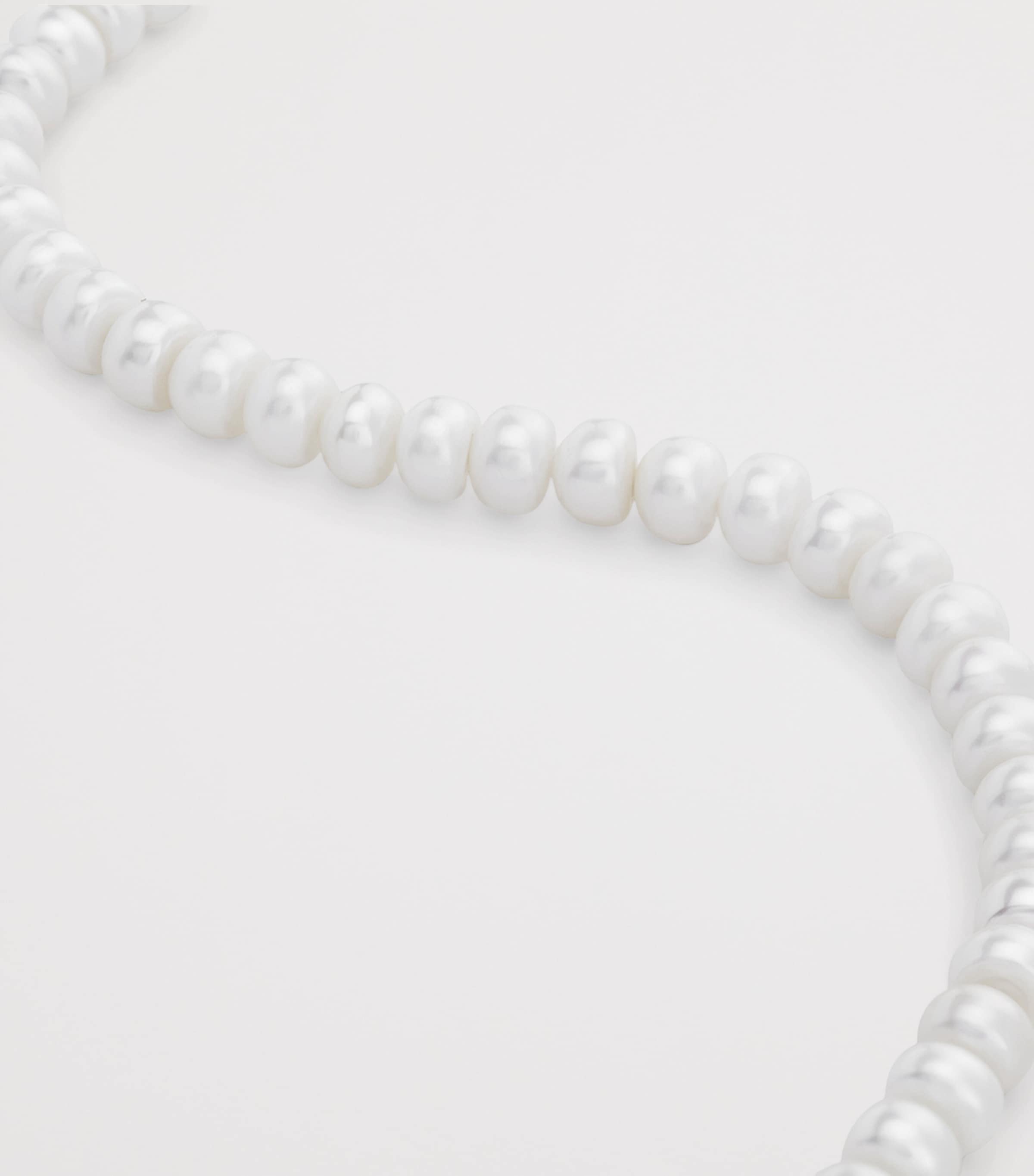 Monica Vinader Gold Vermeil and Pearl Nomade Bracelet Gold Vermeil Image 3