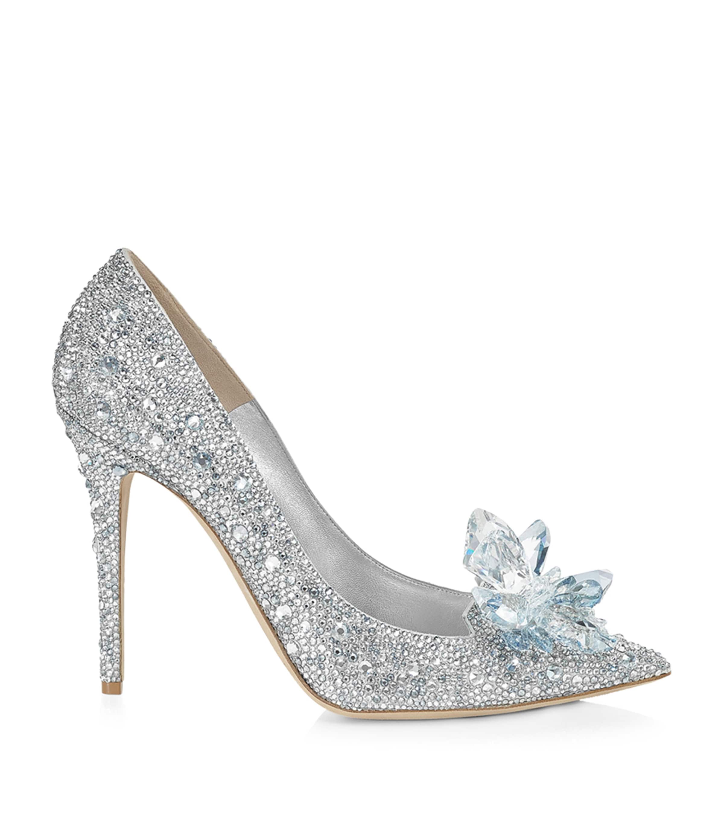 JIMMY CHOO ARI 110 EMBELLISHED PUMPS