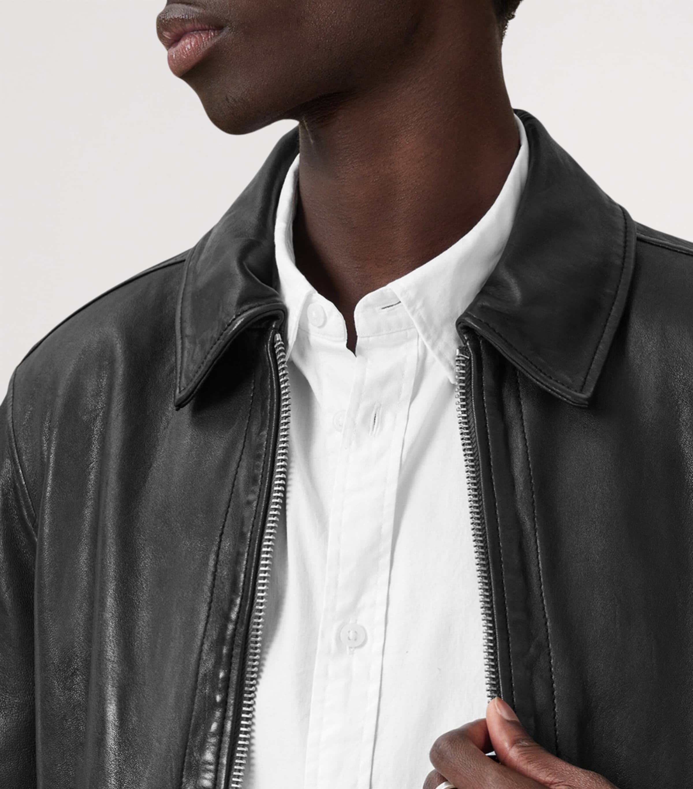 Stretch-Cotton Hawthorne Shirt WHITE Image 10