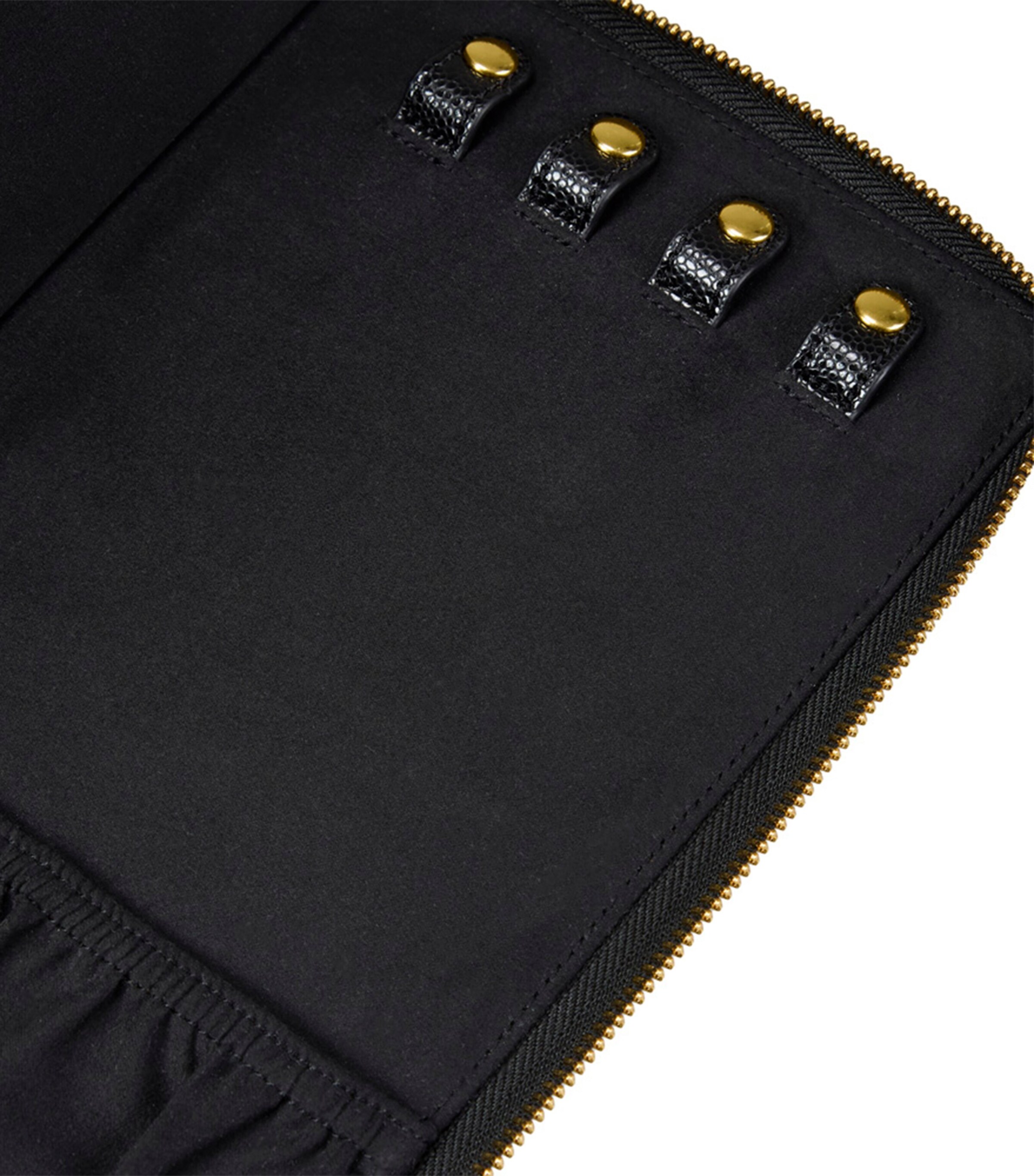 WOLF Large Lauren Portfolio Jewellery Case Black Image 5