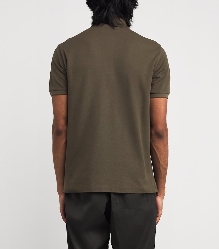 Cotton Polo Shirt V0054 Image 4