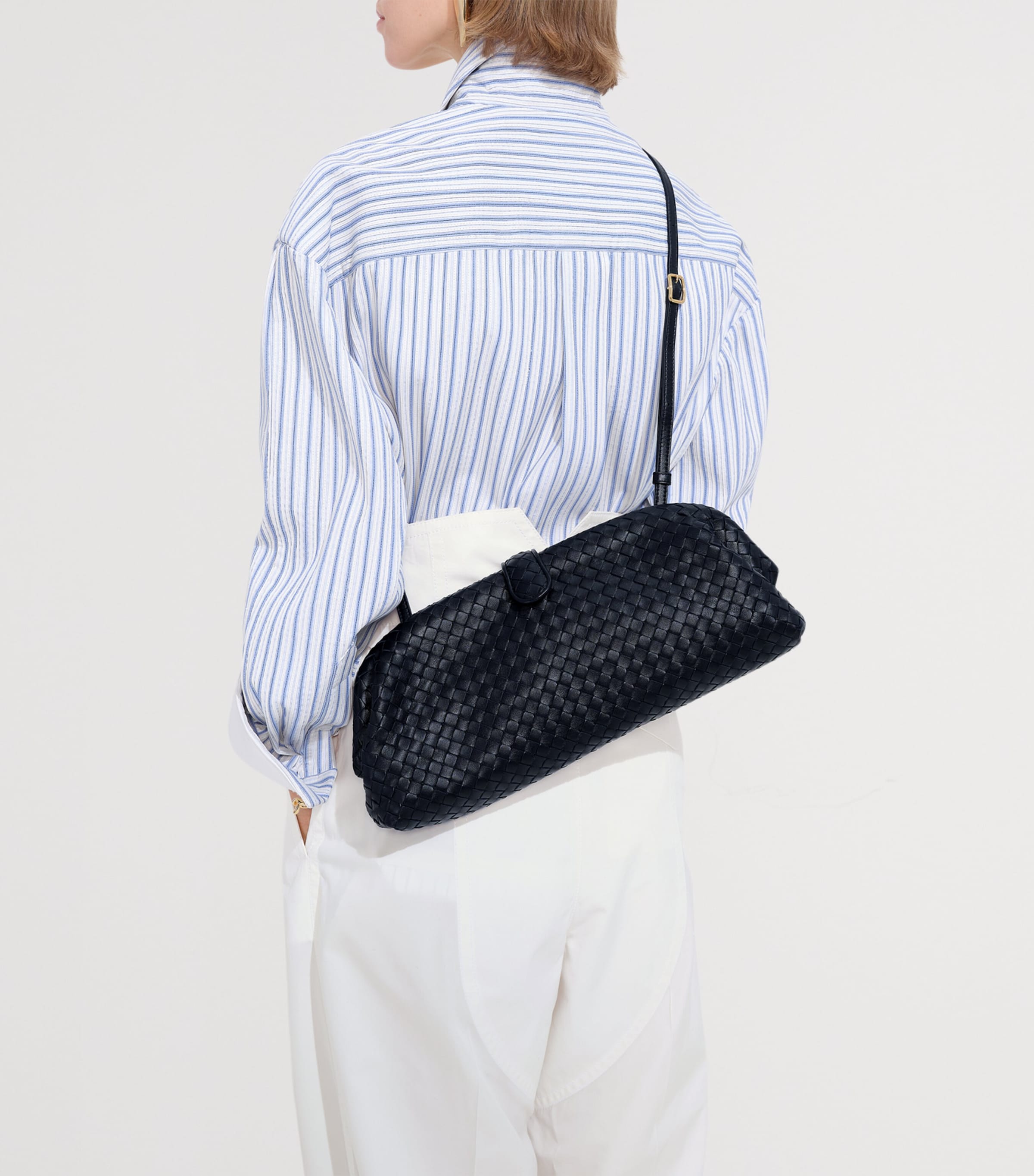 Bottega Veneta Leather Lauren 1980 Clutch Bag Image 7