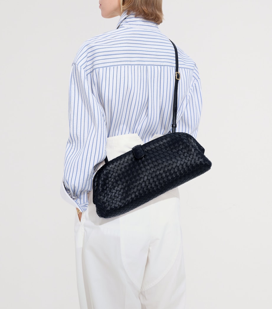 Bottega Veneta Leather Lauren 1980 Clutch Bag Image 7