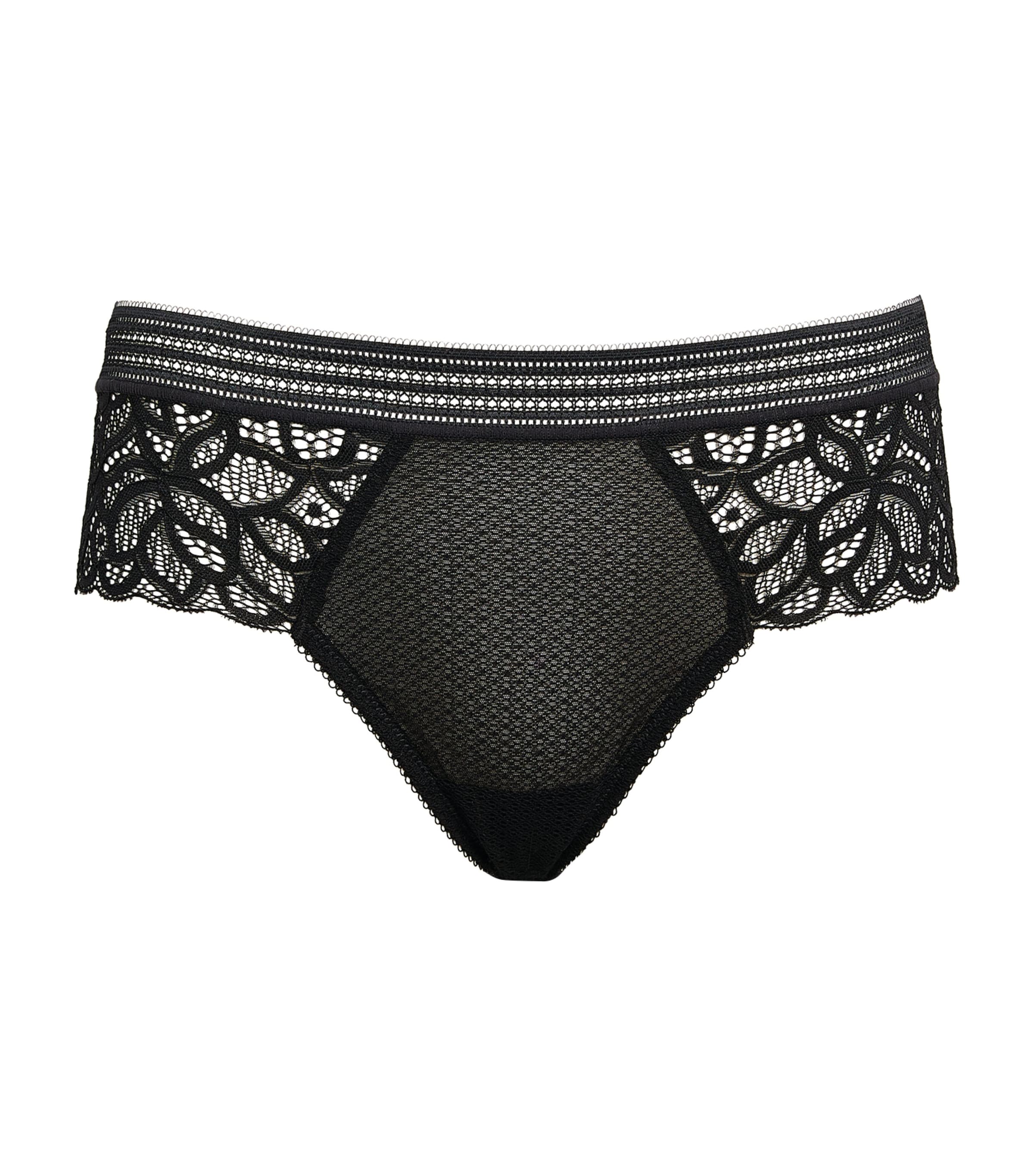 Wacoal Raffine Lace Tanga In Black