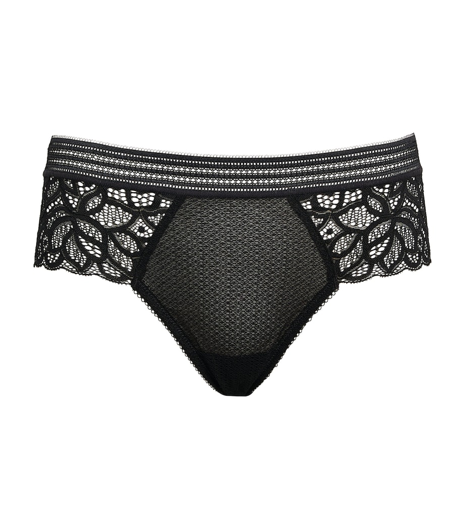 Raffine Lace Tanga BLACK Image 1