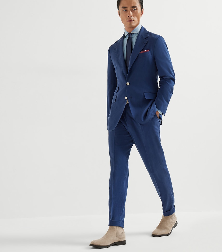 Silk 2-Piece Suit C1031 Image 3