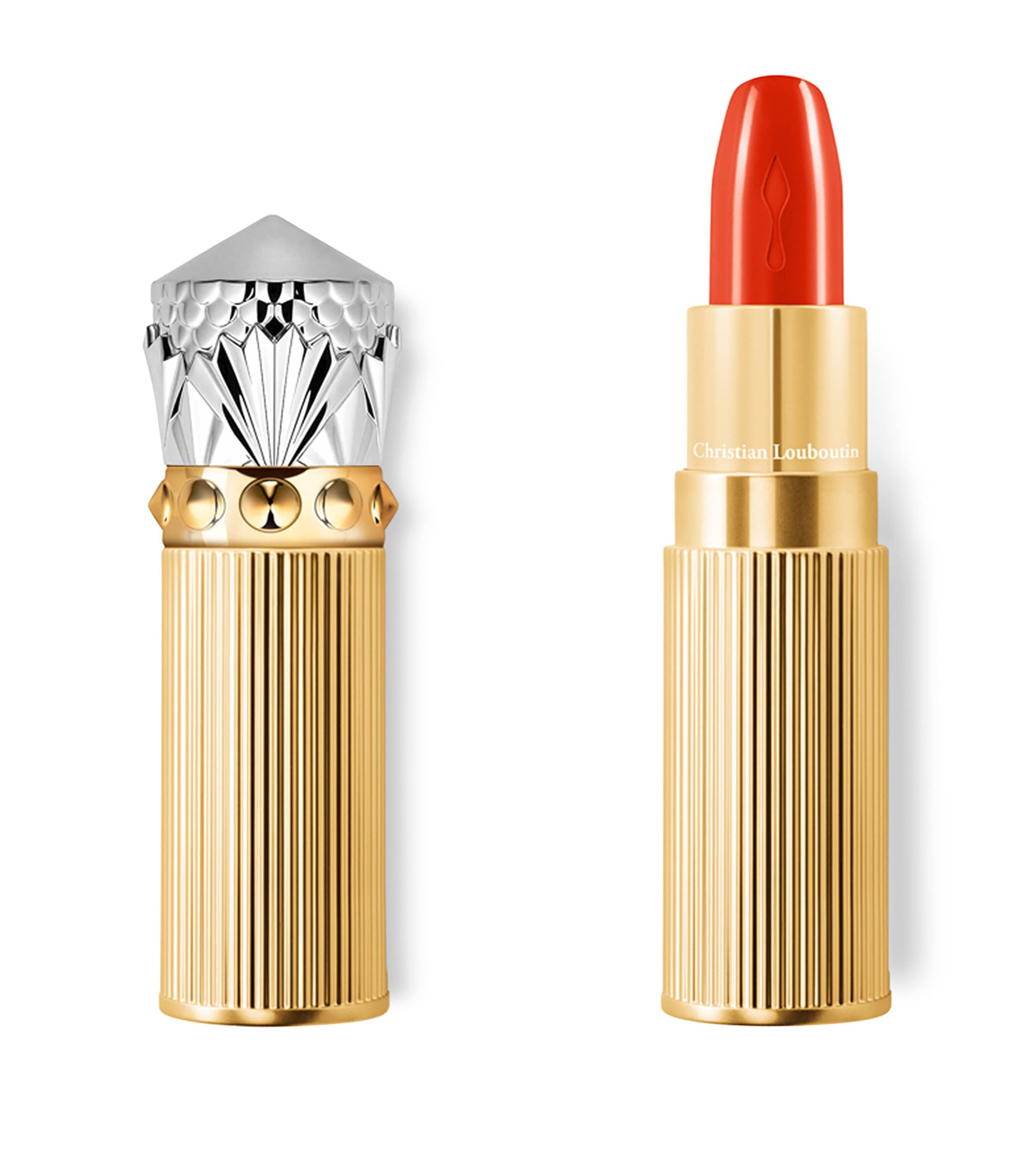 Shop Christian Louboutin Rouge Louboutin Silky Satin On The Go Lipstick