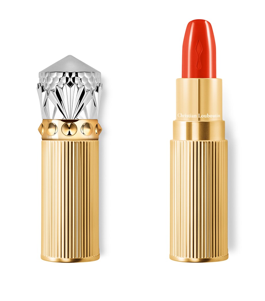 Christian Louboutin Rouge Louboutin Silky Satin On The Go Lipstick My Orange Image 1