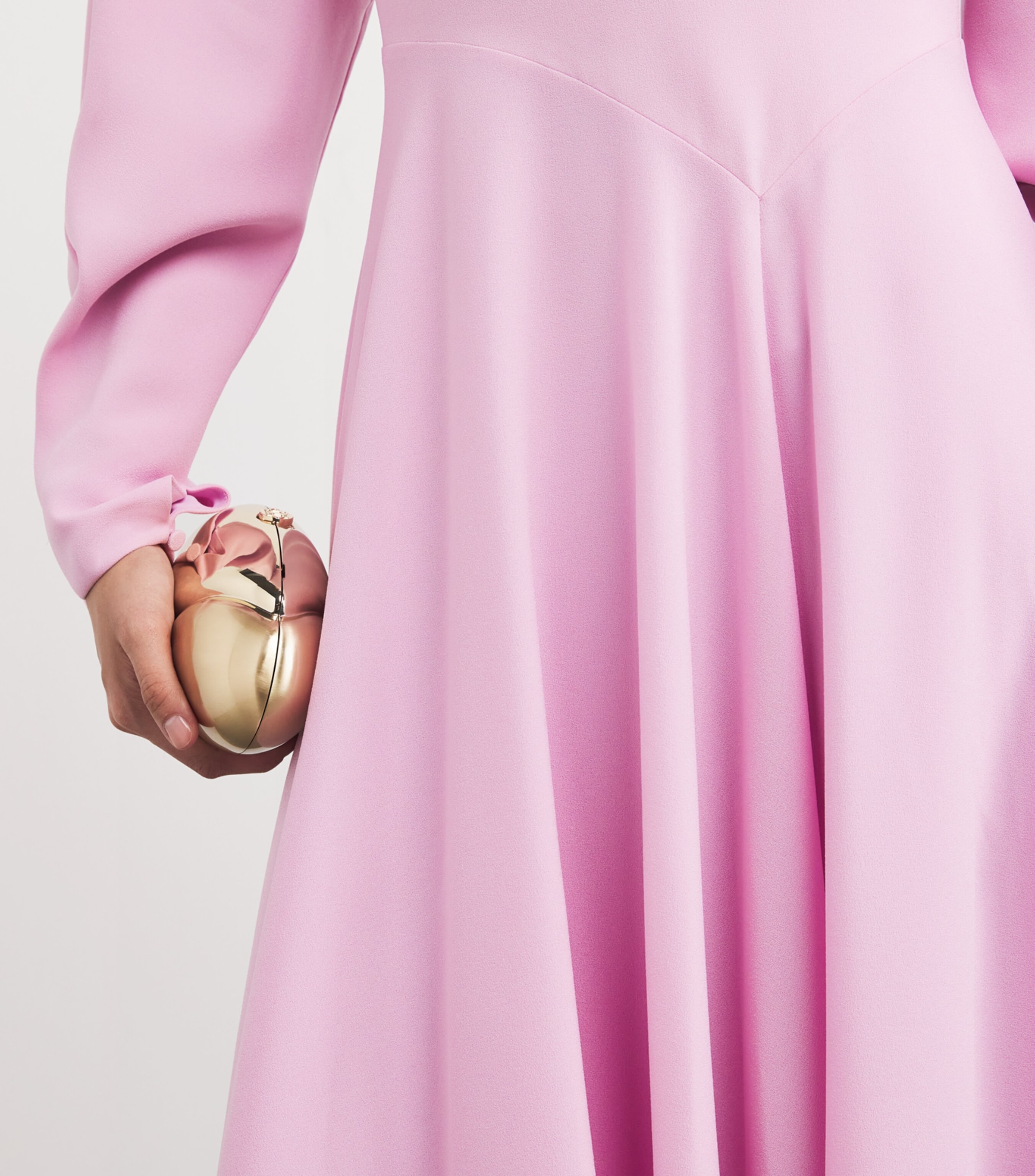 Roksanda Pink Yelin Midi Dress | Harrods US