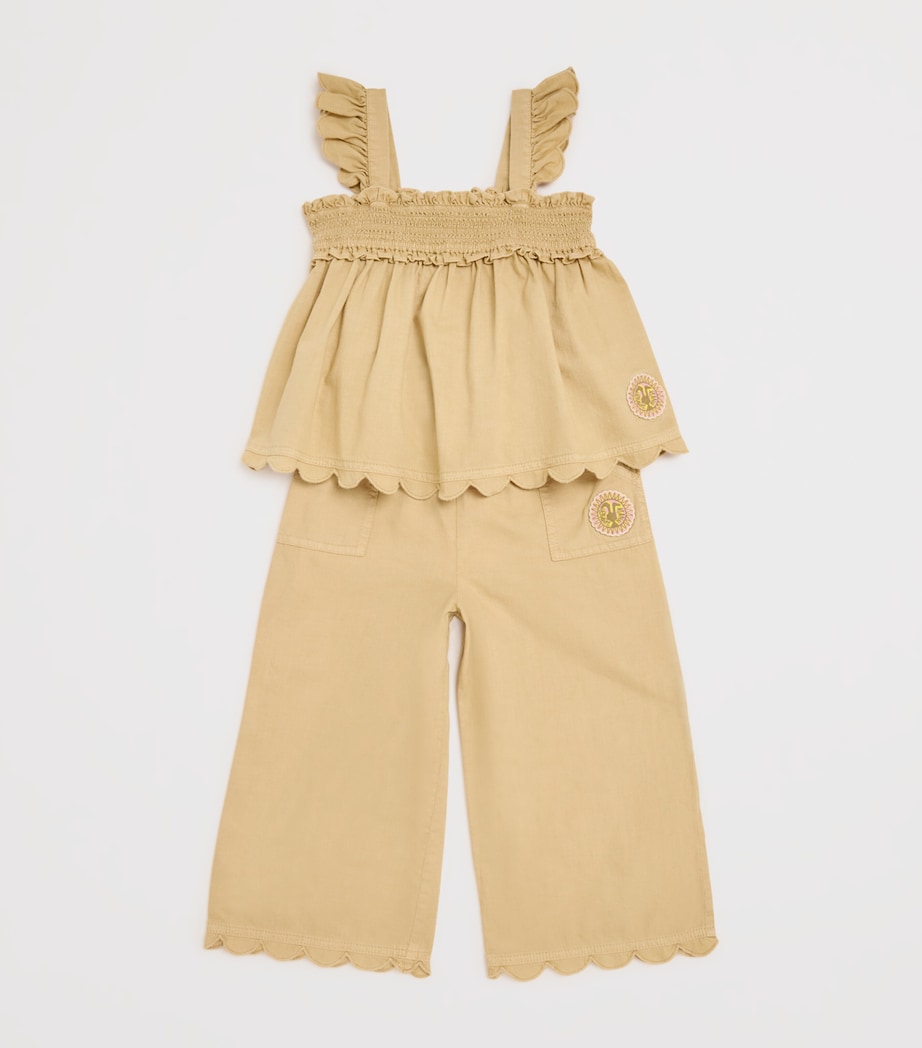 Denim Flared Wanderlust Jeans (12 Months-12 Years) KHAKI Image 3