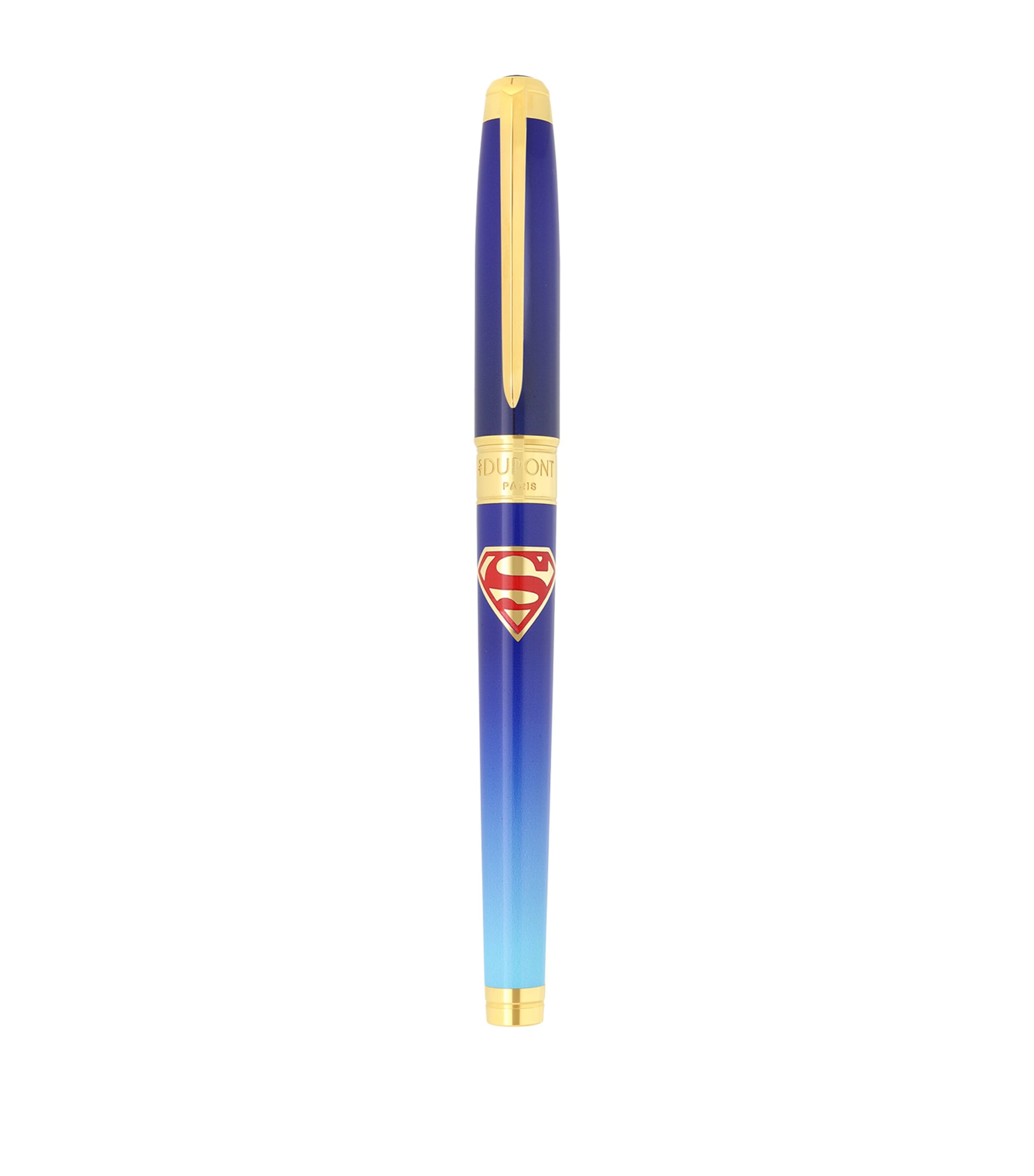 St Dupont S. T. Dupont Line D Eternity Superman Rollerball Pen In Blue