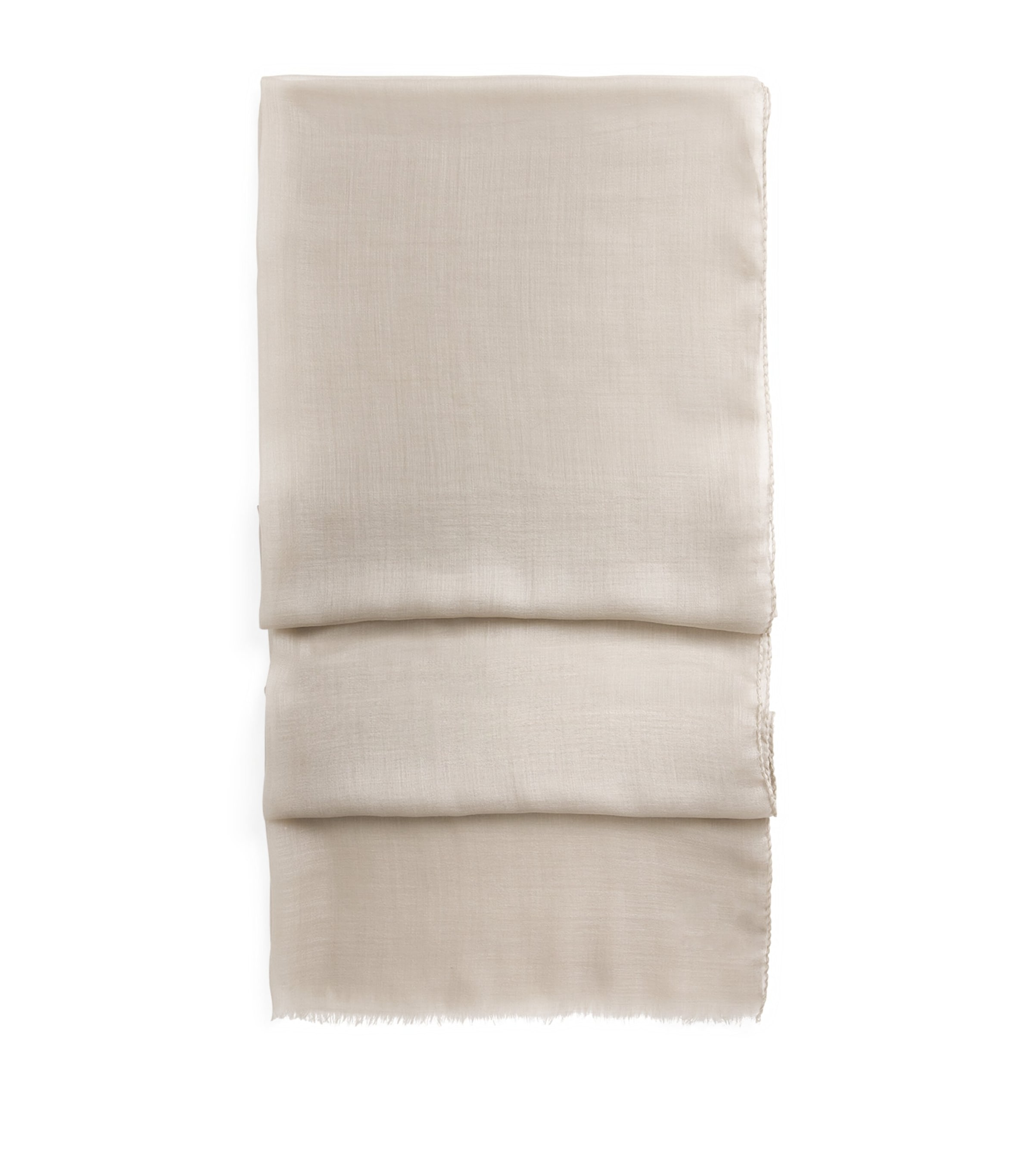 Agnona Cashmere Shawl Scarf Ivory/butter Image 1