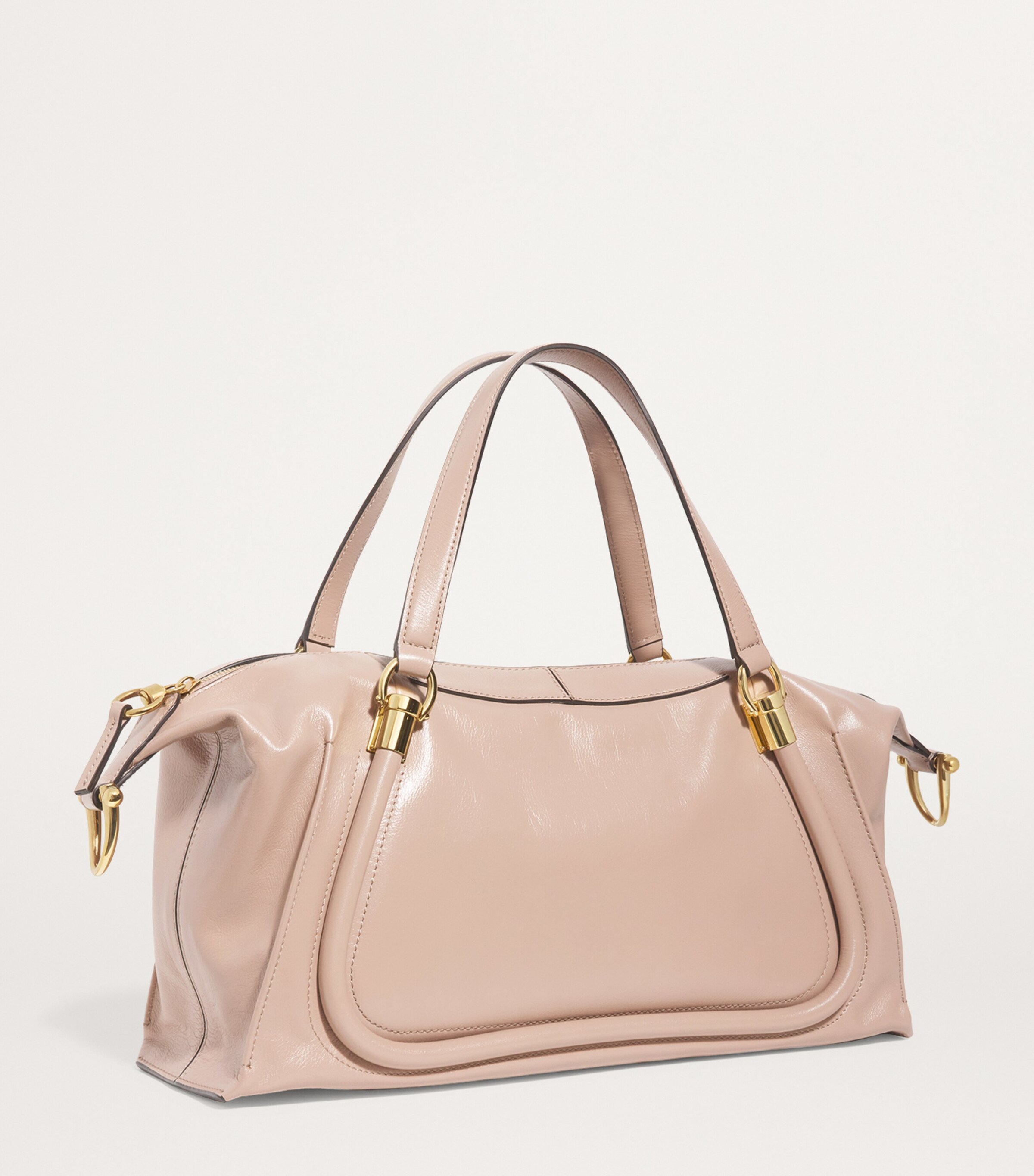 Chloé Leather Paraty 24 Shoulder Bag | Harrods US