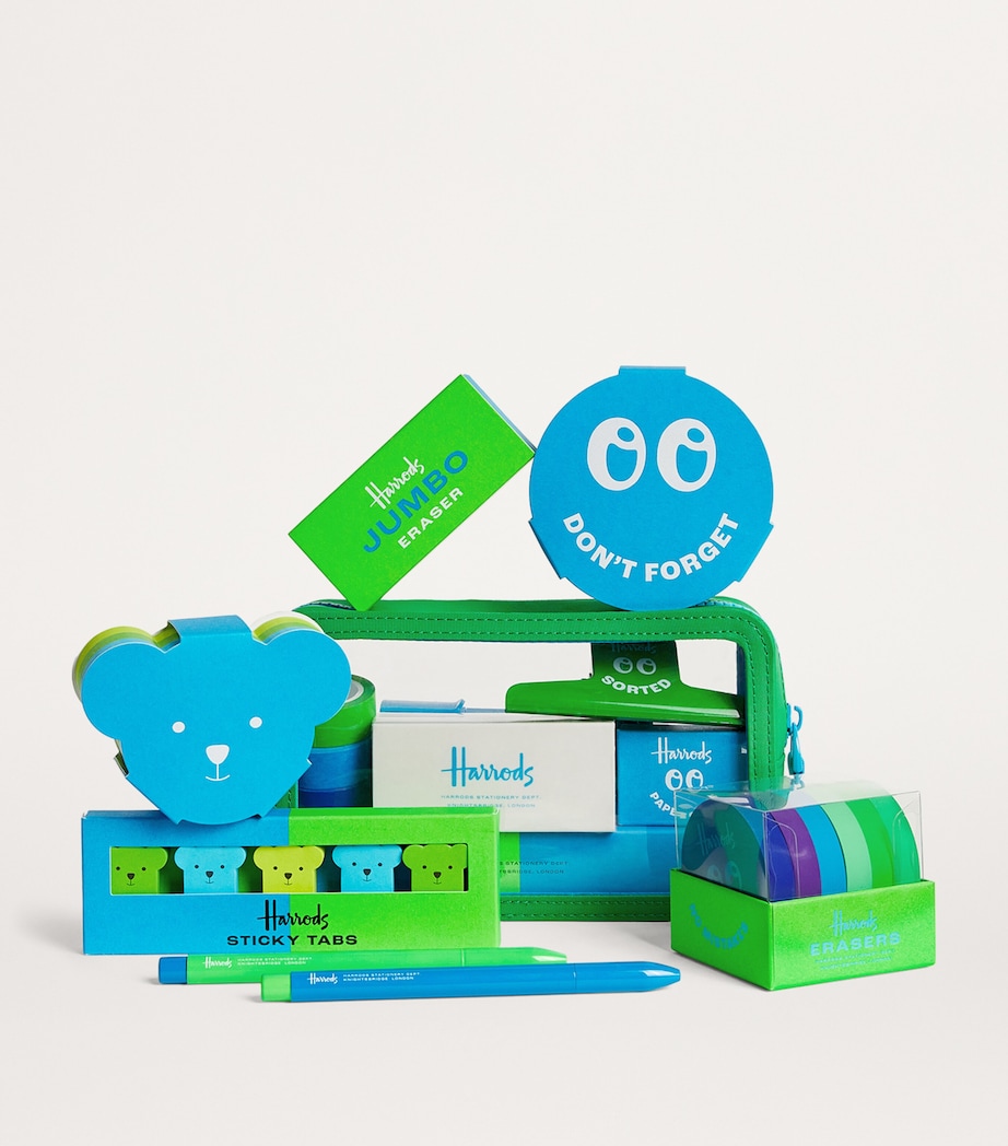 Filled Pencil Case BLUE Image 3