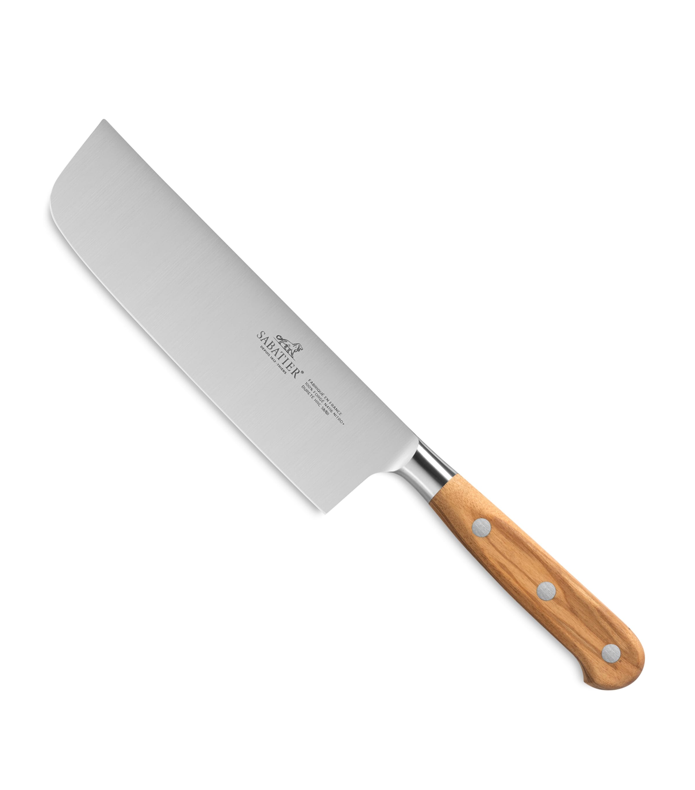 Sabatier Stainless Steel Provencao Nakiri Knife (17cm) | Kitchenware | Utensils | Knife Sets | Dining | Cutlery