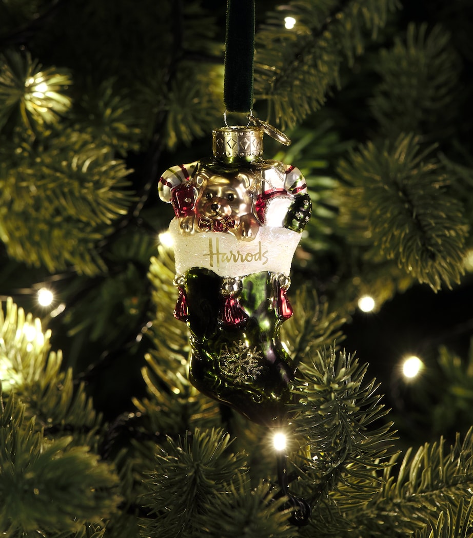 Harrods Stocking Tree Decoration Image 3