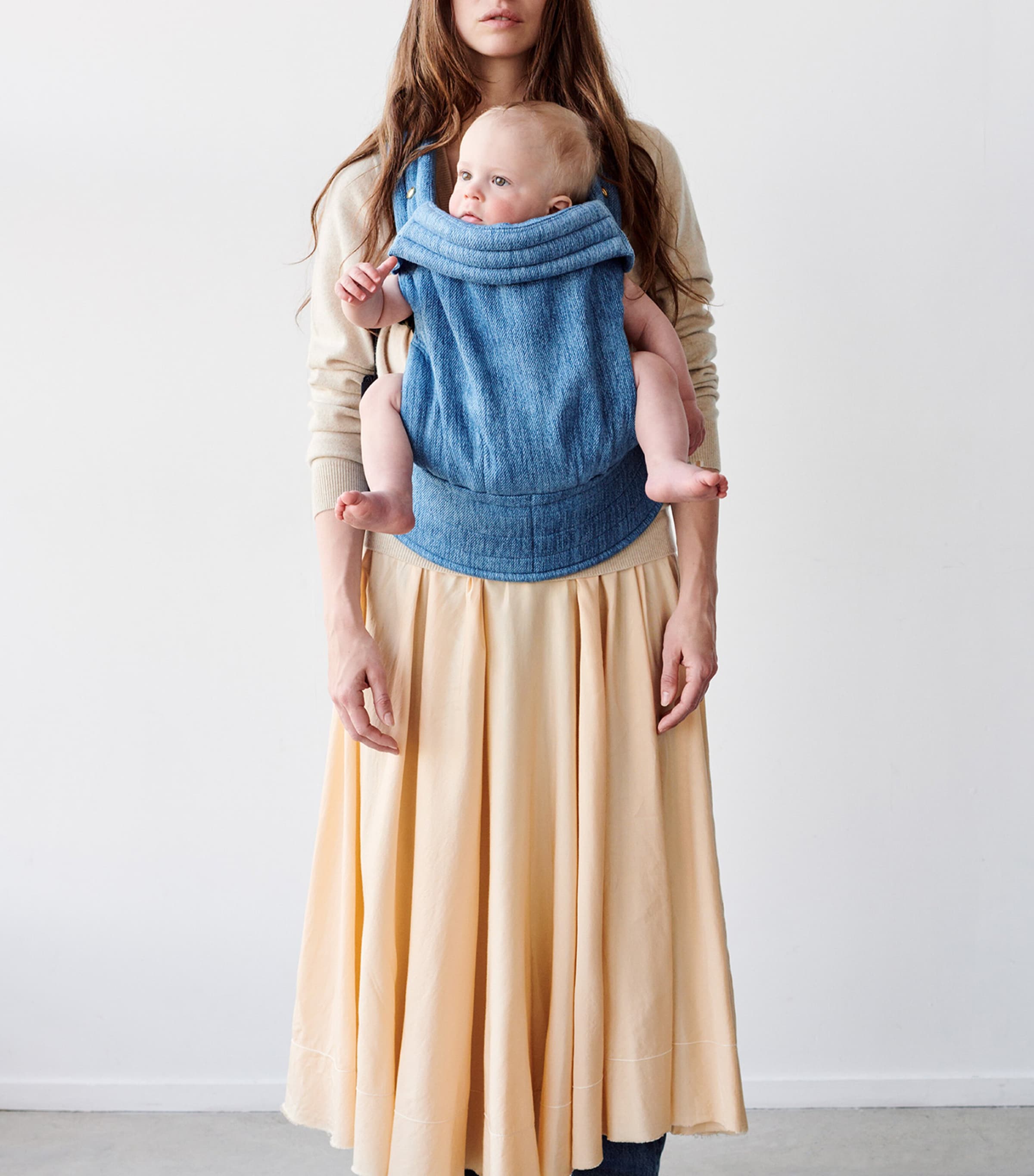 Zeitgeist Baby Carrier Classic Denim BLUE Image 3