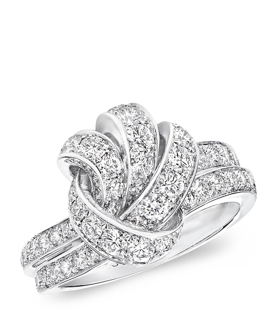 Graff White Gold and Diamond Tilda’s Bow Ring White Gold Image 1