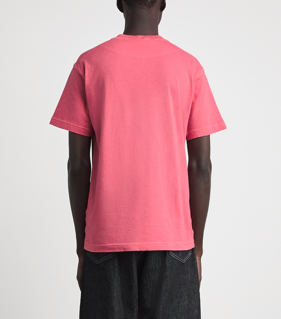 Stone Island Mens Cotton Logo T-Shirt Image 5