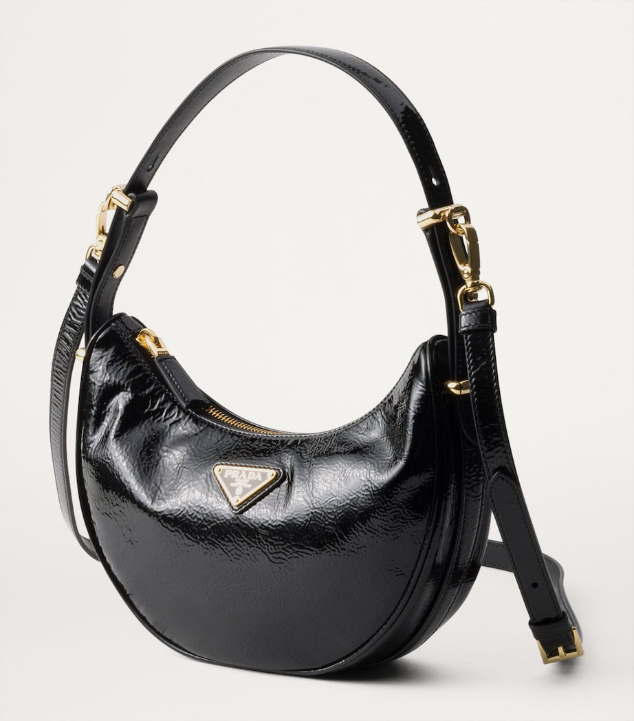 Patent Leather Arqué Shoulder Bag F0002 Image 3