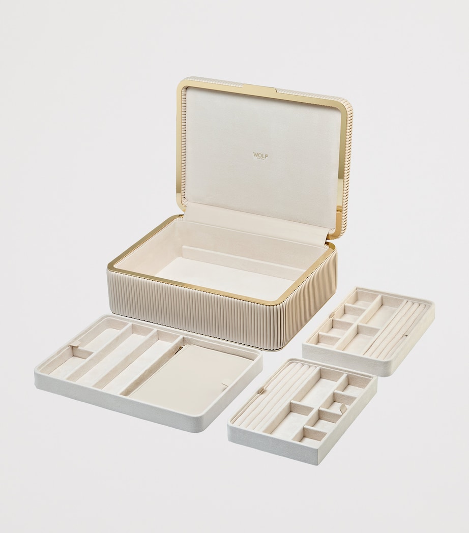 Large Bella Jewellery Box BONE Image 7