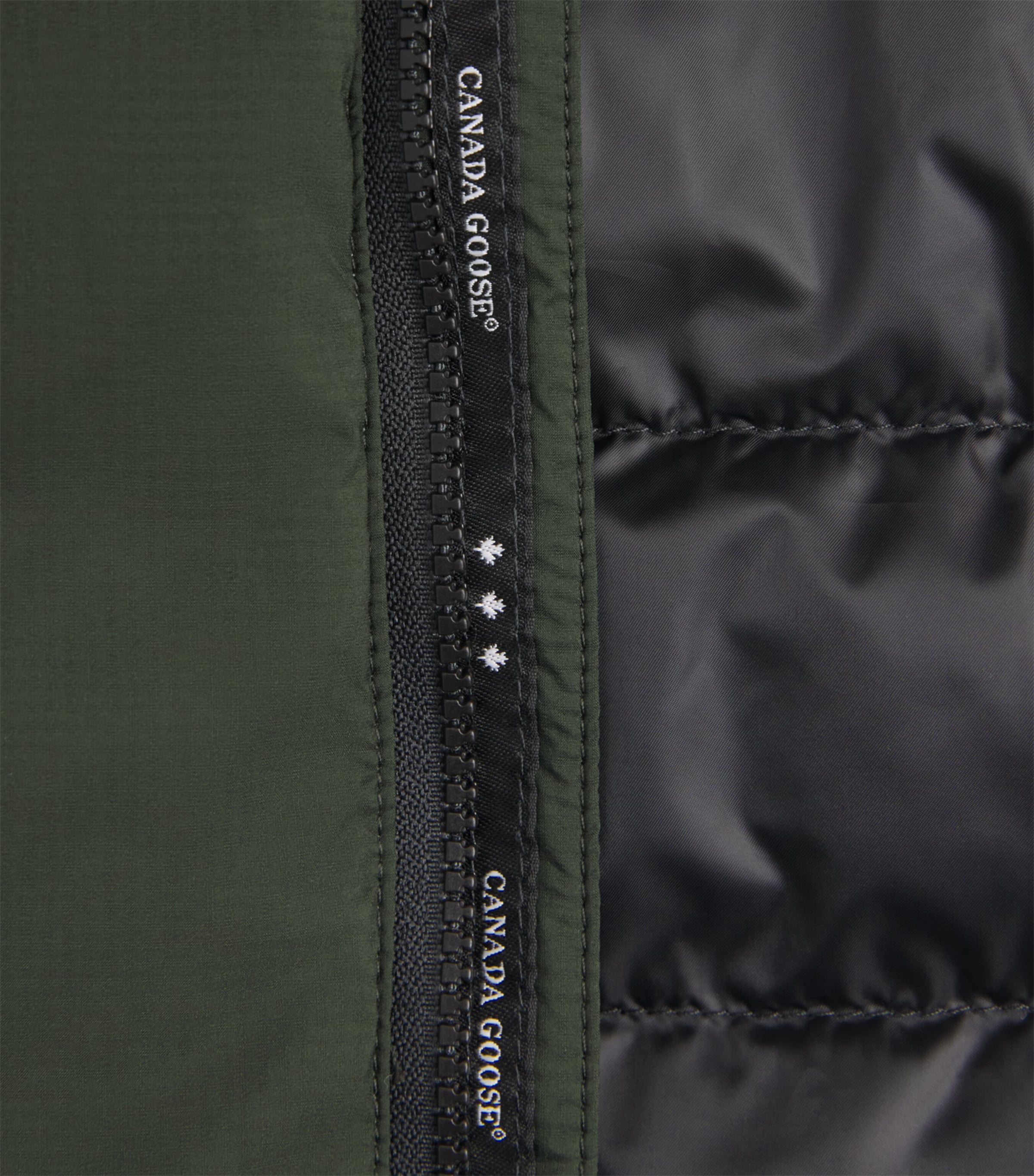 Canada Goose Mens Lodge Hooded Down Jacket Rowan Green Image 6