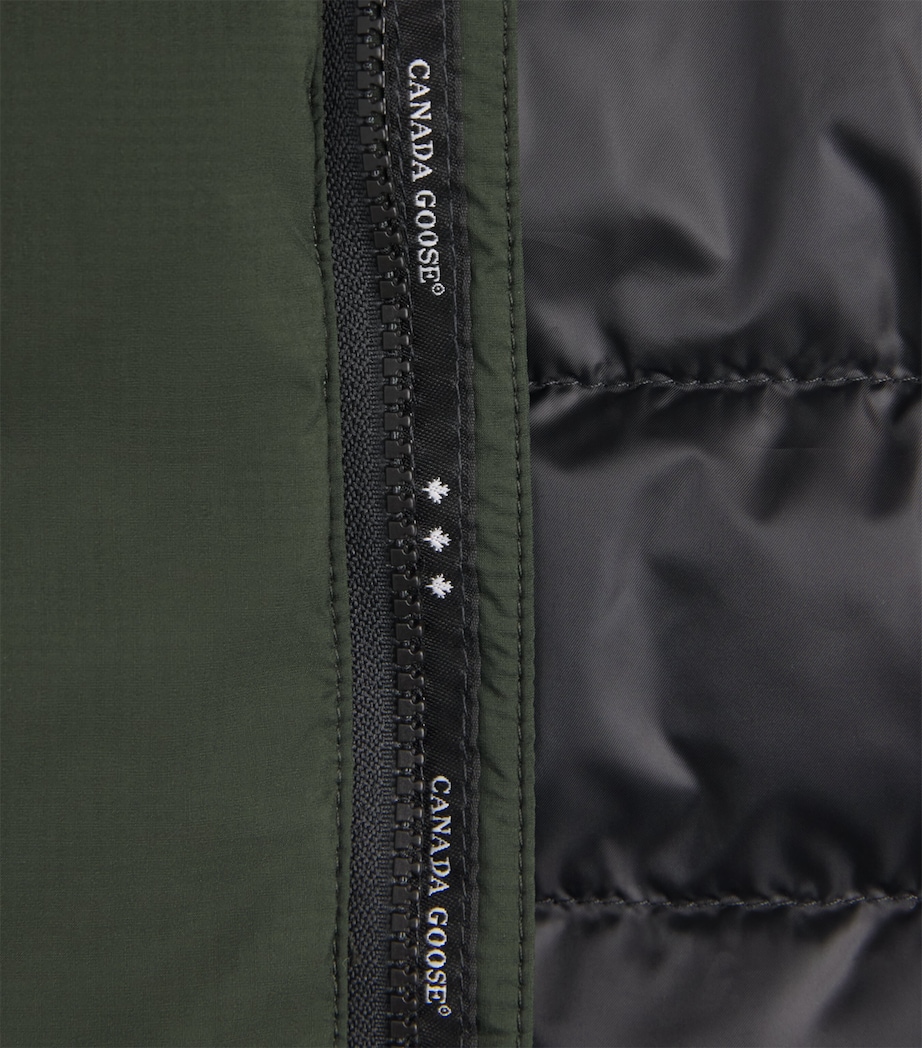 Canada Goose Mens Lodge Hooded Down Jacket Rowan Green Image 6
