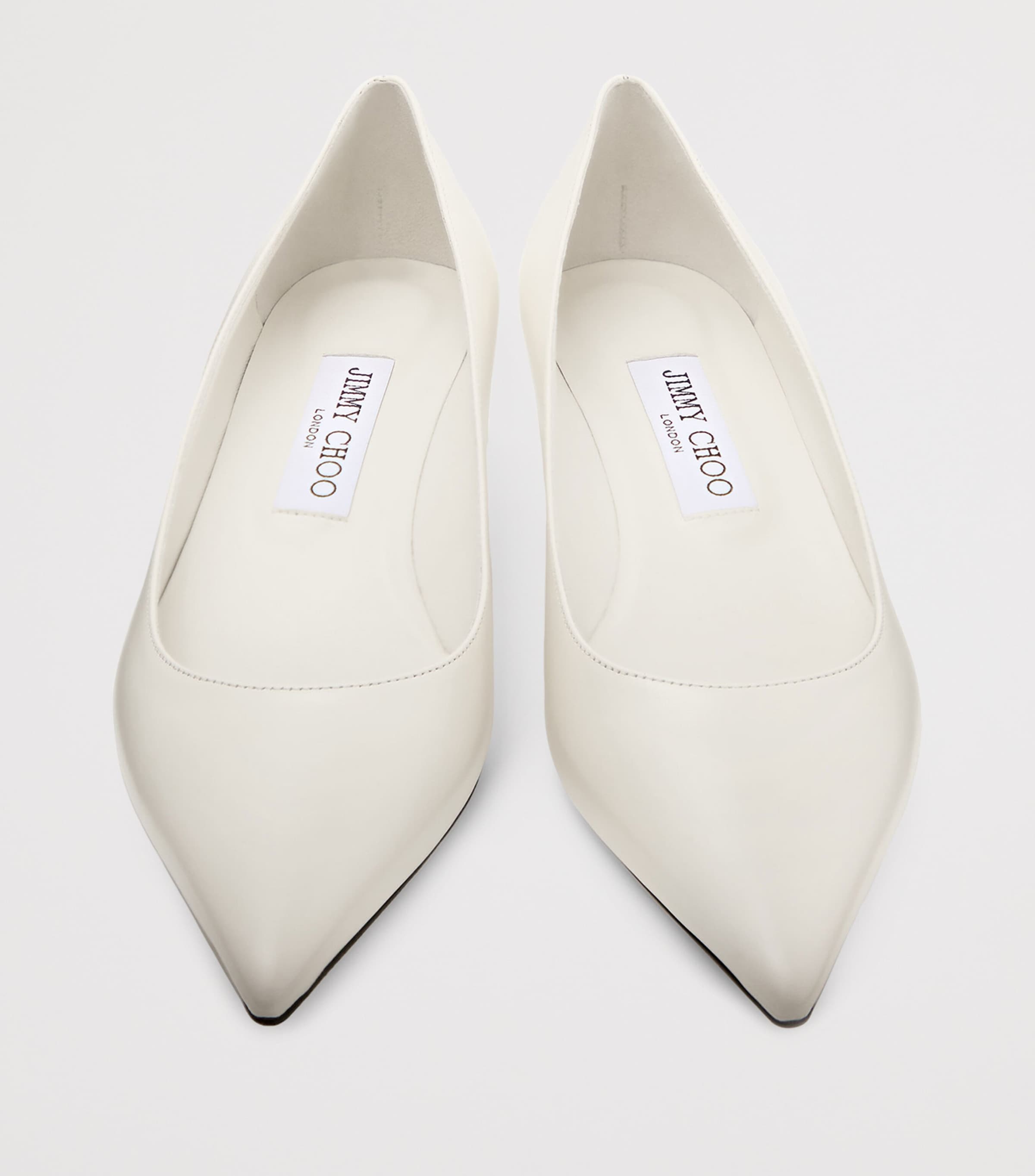 Amelia 50 Leather Pumps LATTE Image 3