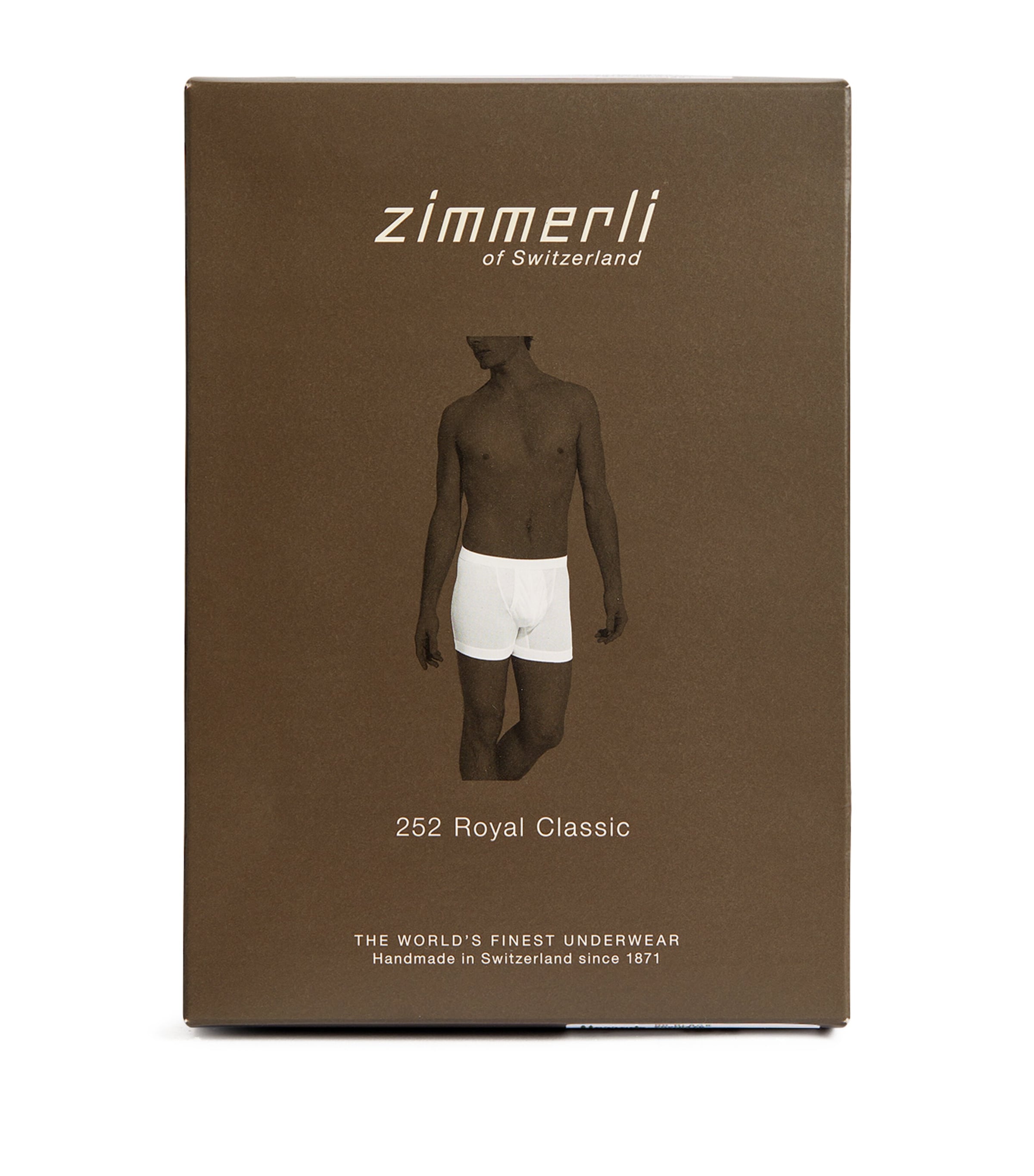Cotton 252 Royal Classic Boxer Briefs 86 BLACK Image 4