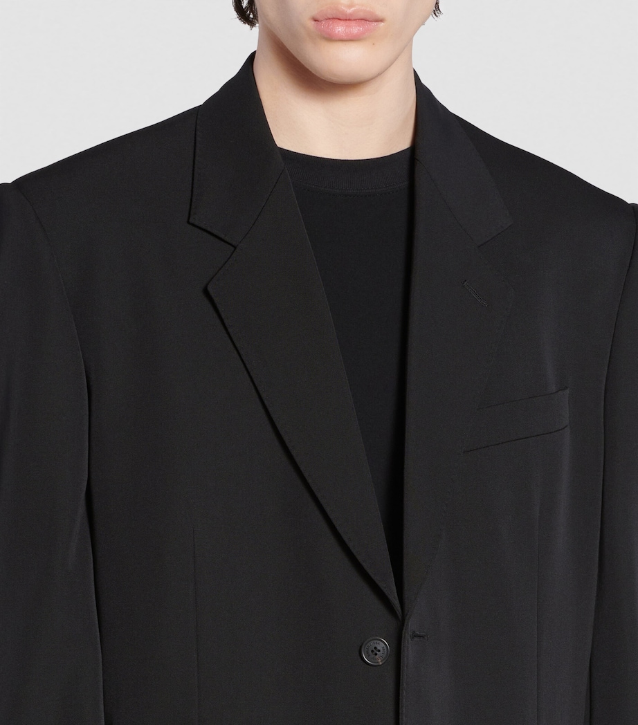 Wool Single-Breasted Blazer 1000 Image 6