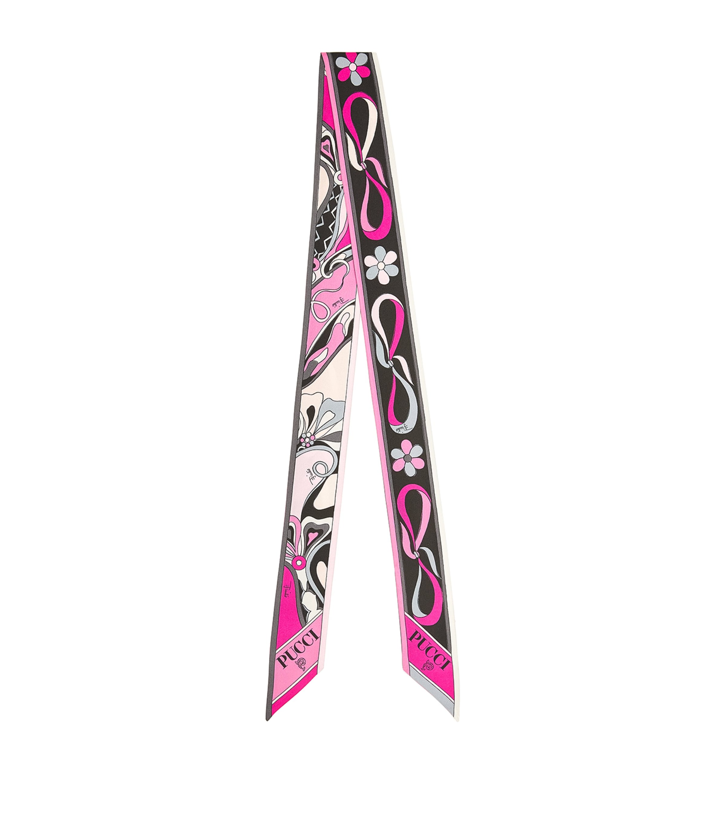 Pucci Silk Fiocchetti Print Scarf