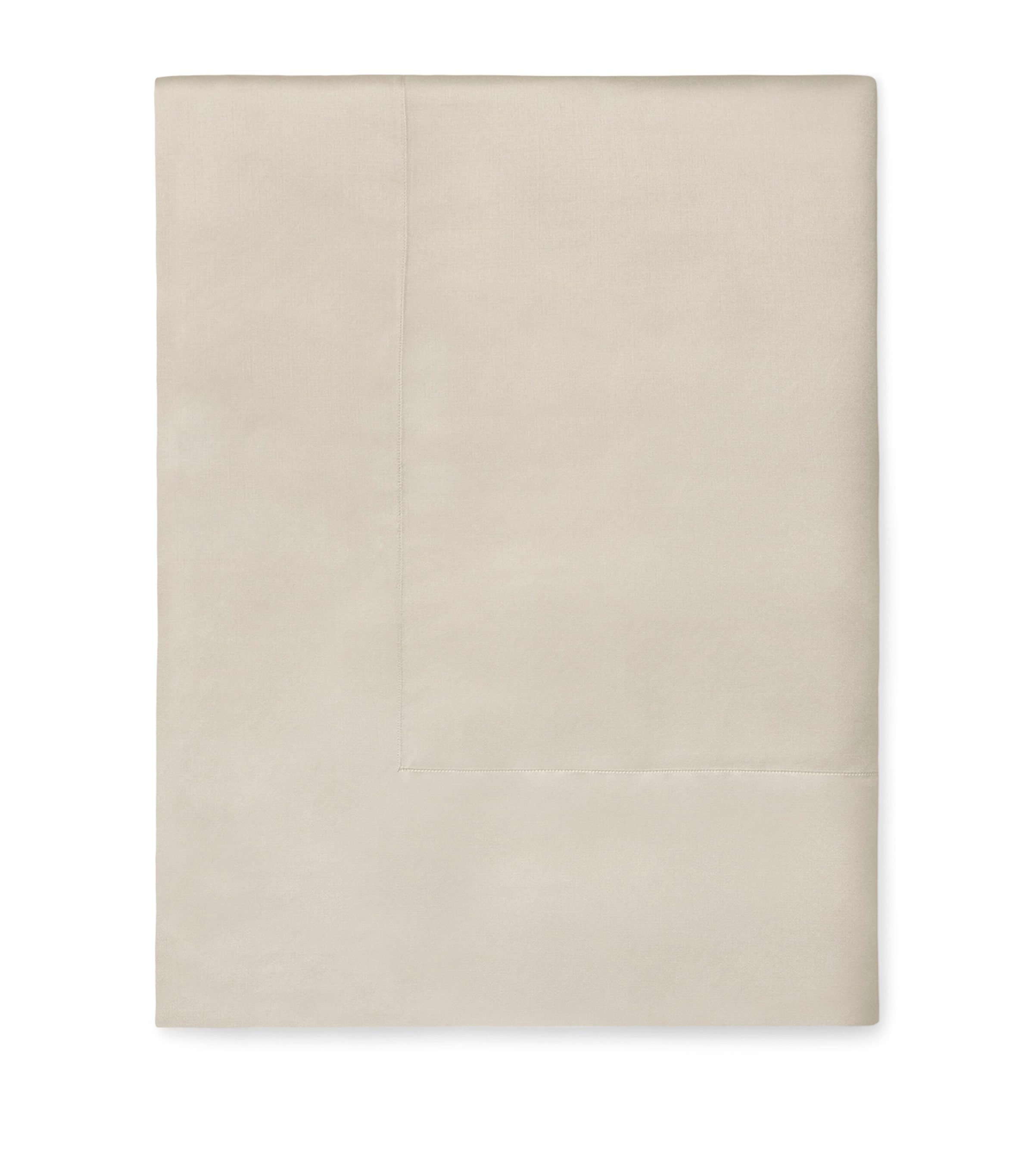 Pratesi Lucente King Flat Sheet (275cm x 275cm) Beige Image 1