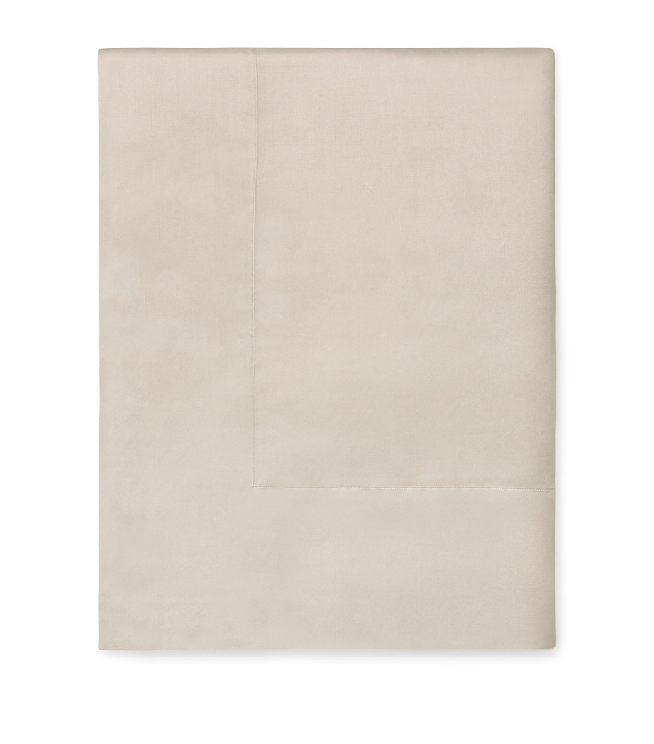Pratesi Lucente King Flat Sheet (275cm x 275cm) Beige Image 1