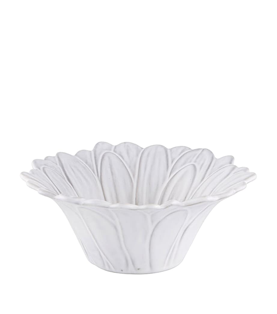 Maria Floral Bowl (15.5cm) WHITE Image 1