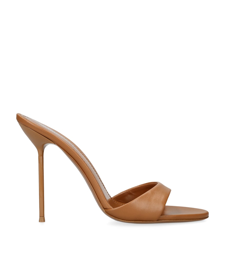 Leather Lidia Mules 105 TAN Image 1