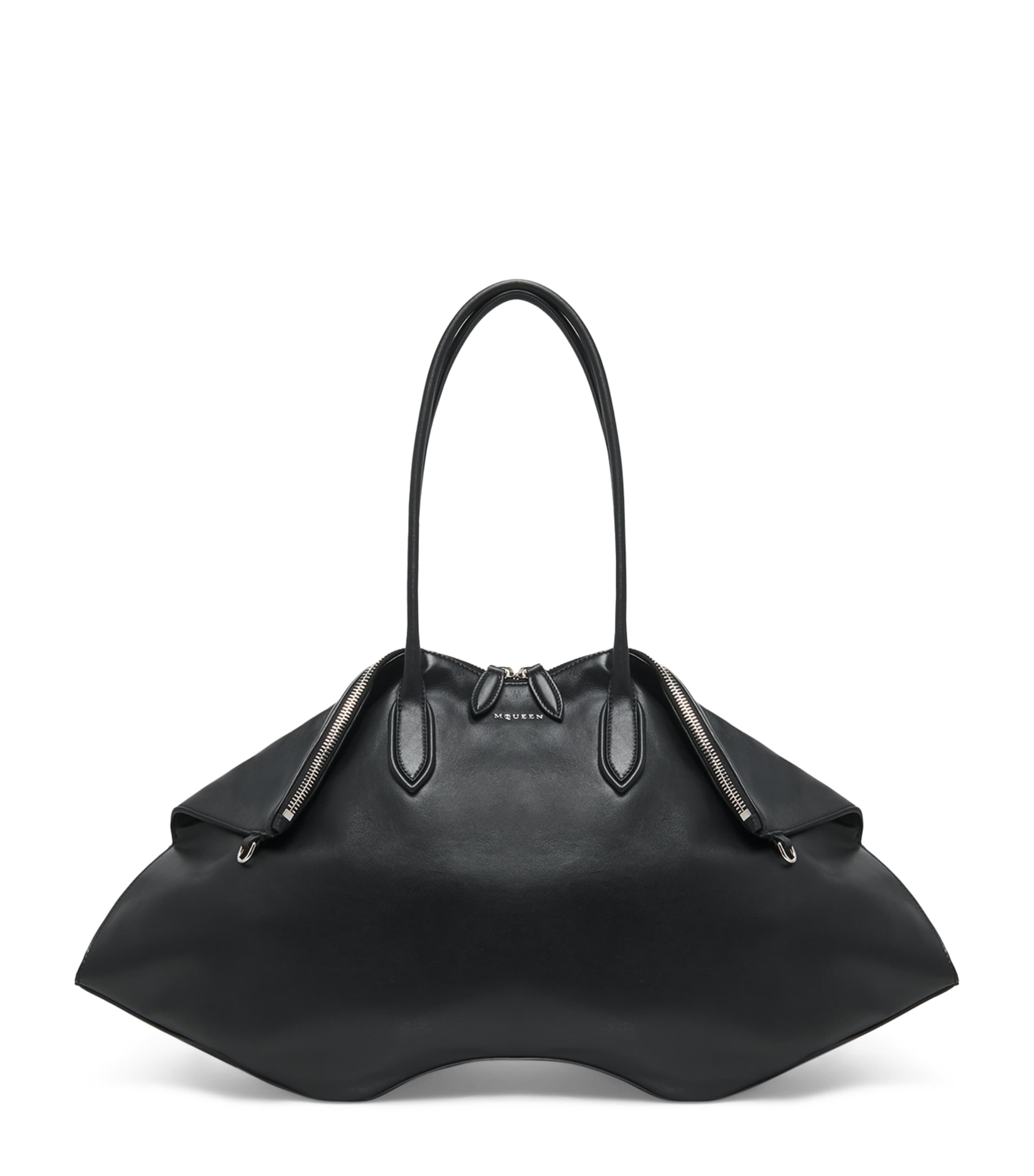 Large Leather Manta Top-Handle Bag 1000 Image 1