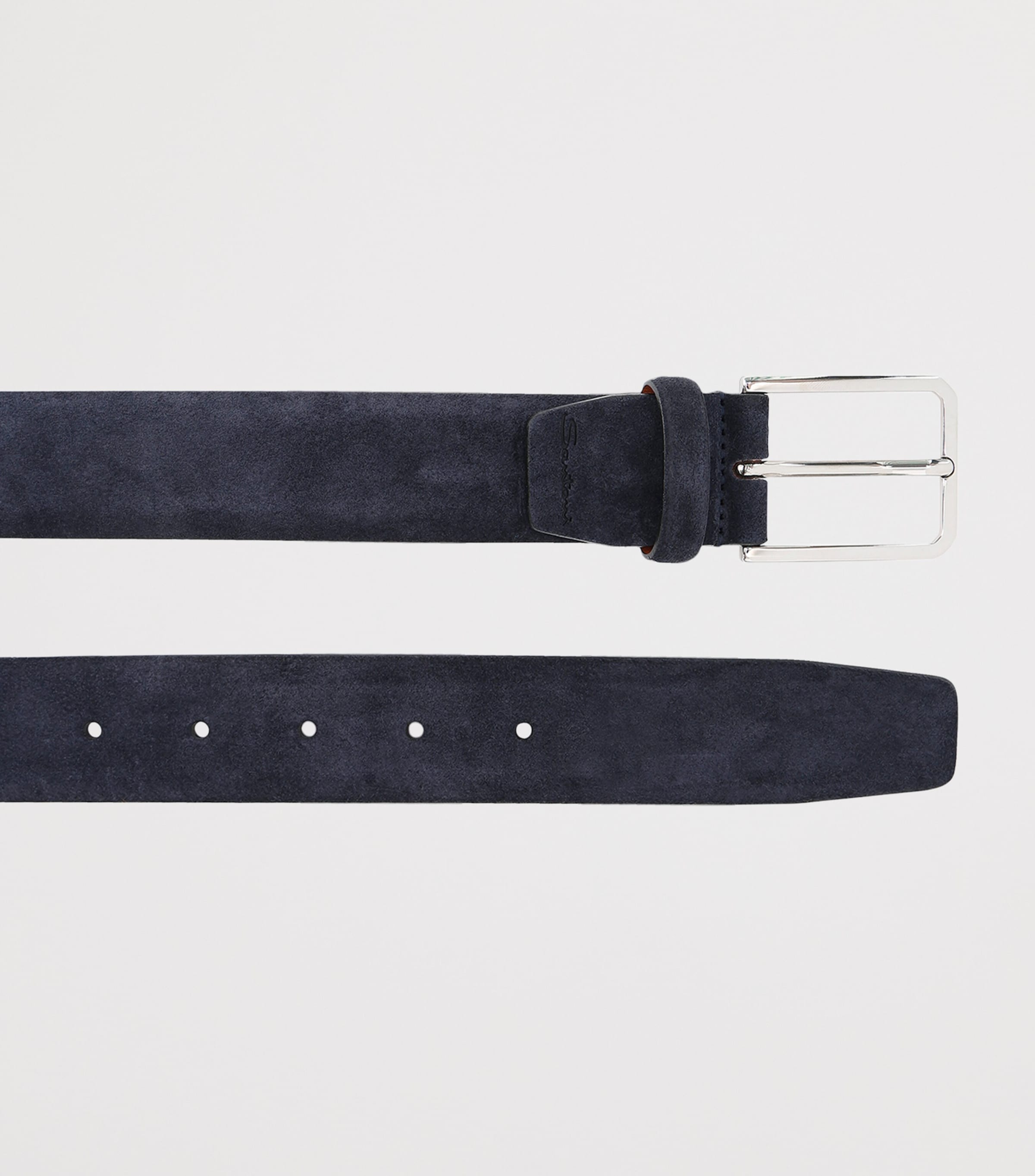 Suede Belt NAVY Image 3