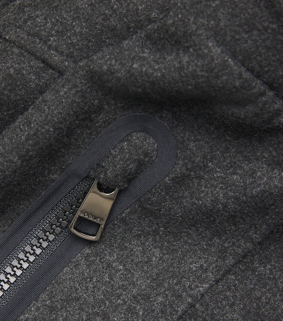 Flannel Bono Sweatpants 021-ANTHRA MELANGE Image 5