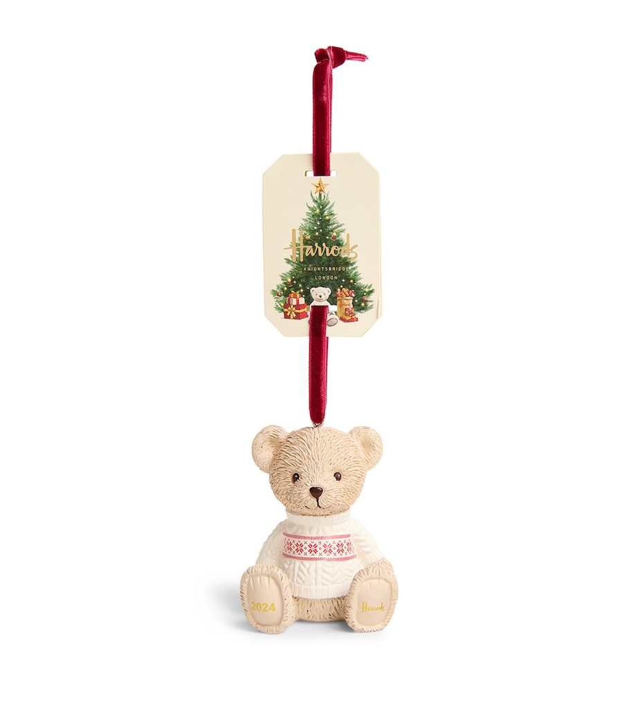 Christmas Bear 2024 Noah Tree Decoration MULTI Image 1