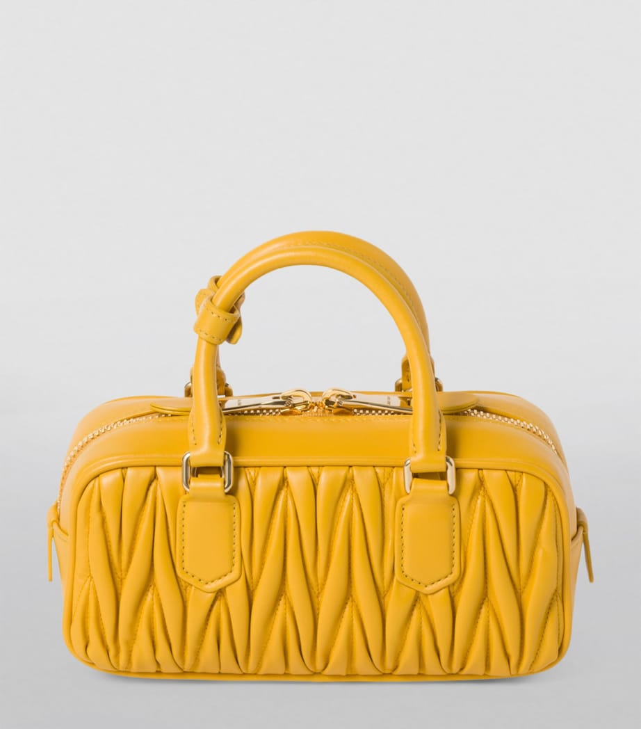 Leather Arcadie Matelassé Bag F065Y Image 3