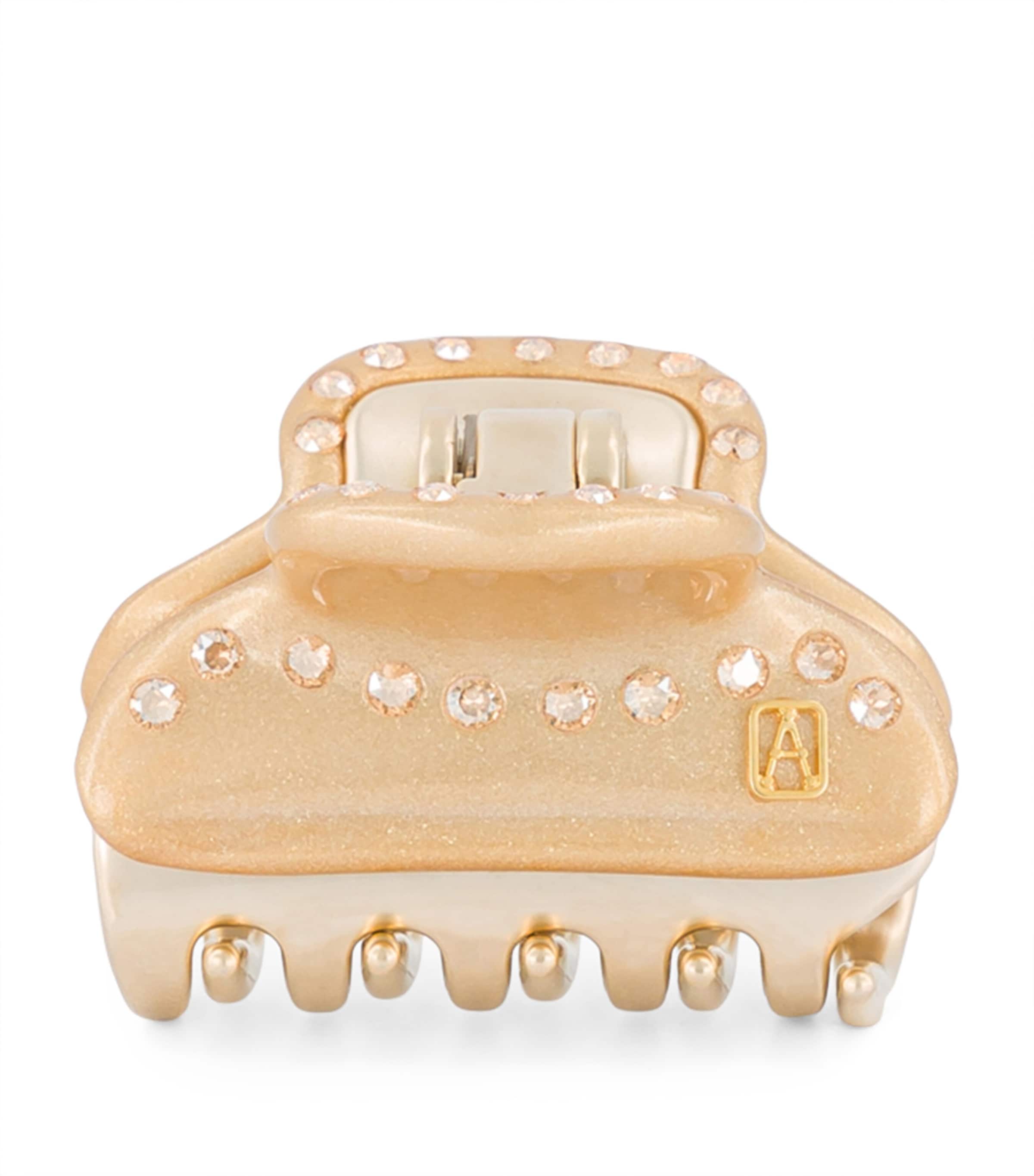 Alexandre De Paris Gold-plated Crystal-embellished Claw Hair Clip