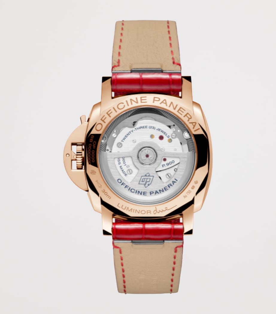 Rose Gold Luminor Due Watch 38mm WHITE Image 2