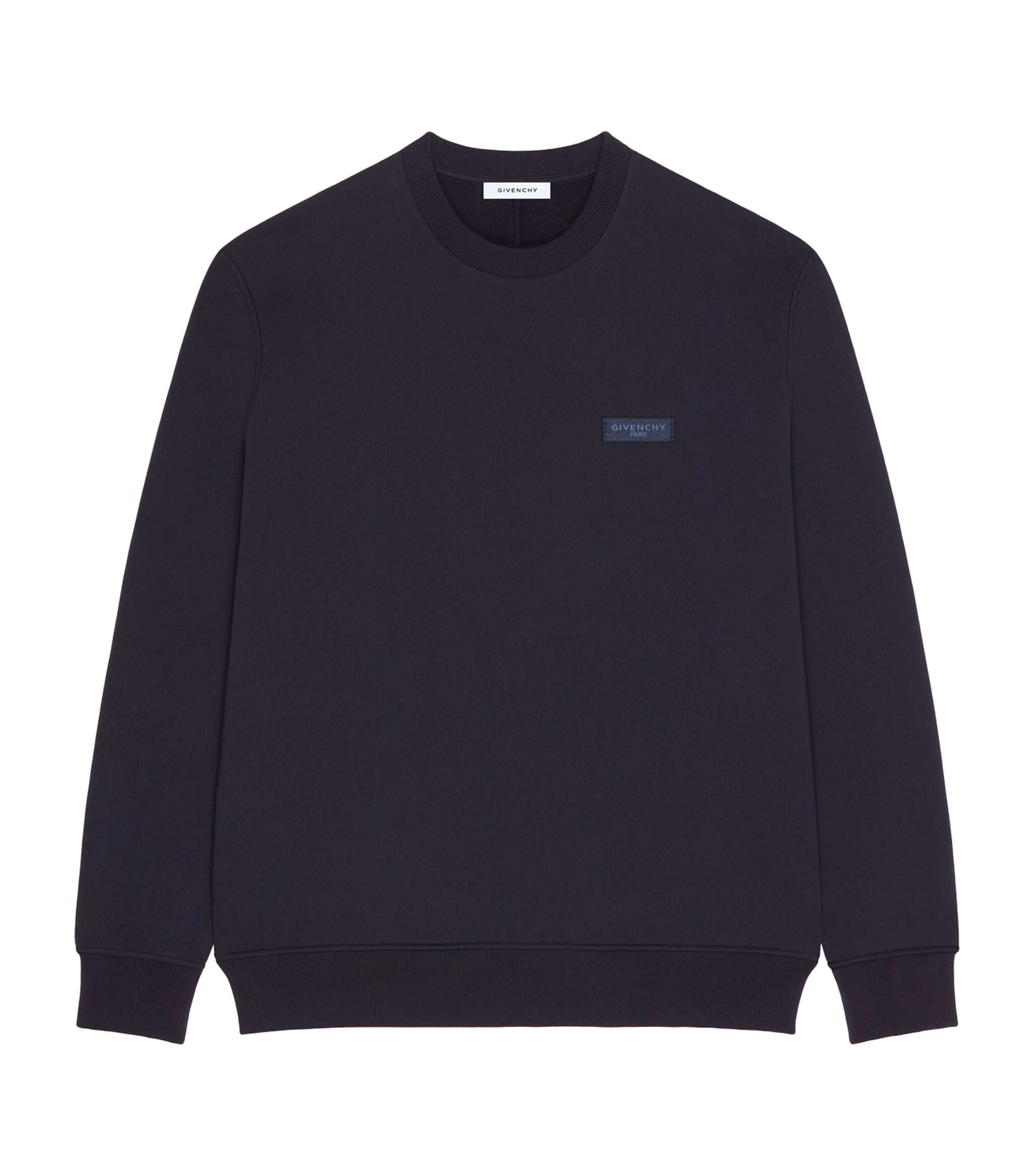 Cotton Logo Sweatshirt DARK NAVY Image 1
