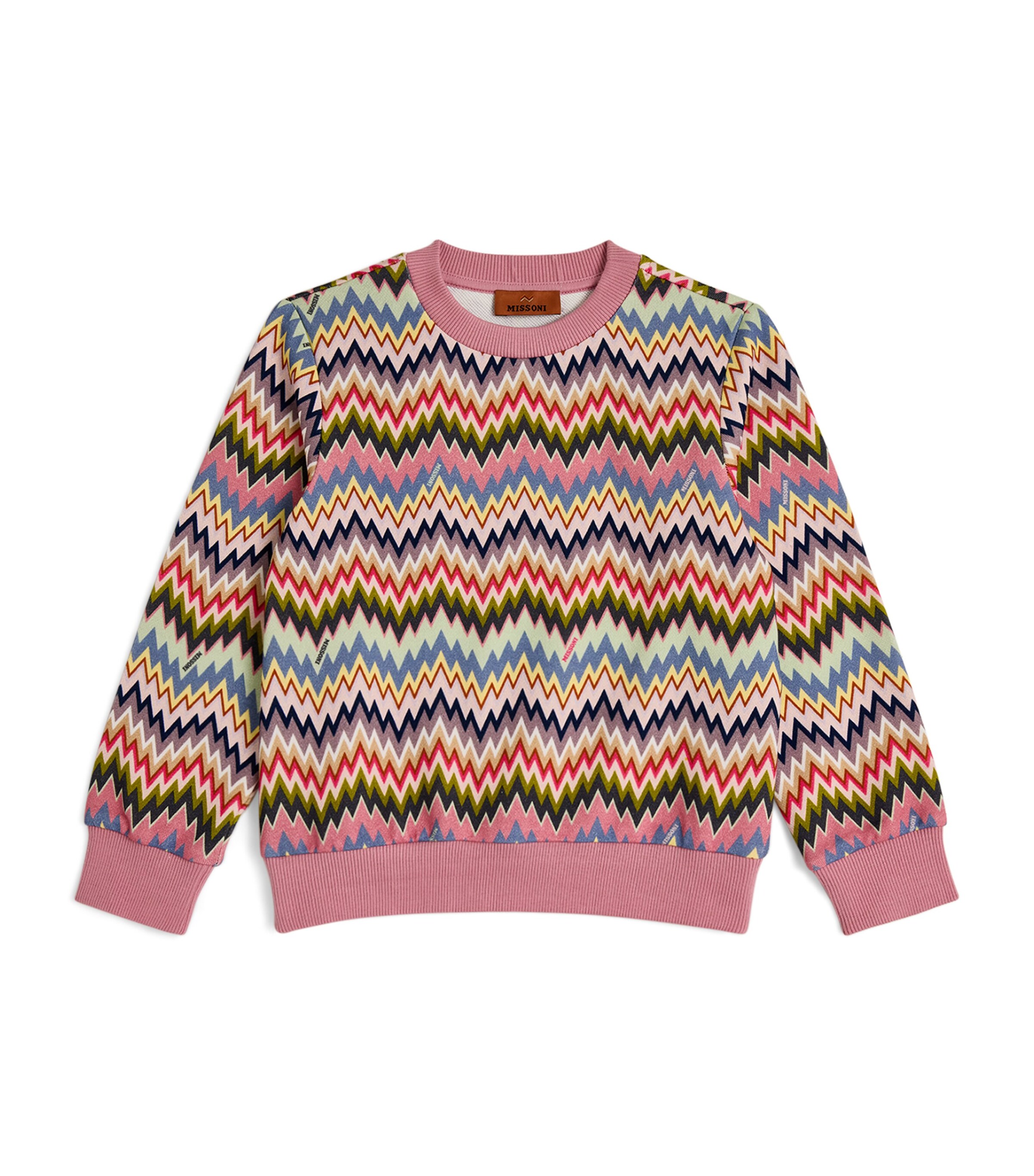 Missoni Kids Zigzag Sweatshirt (4-14 Years) Image 1