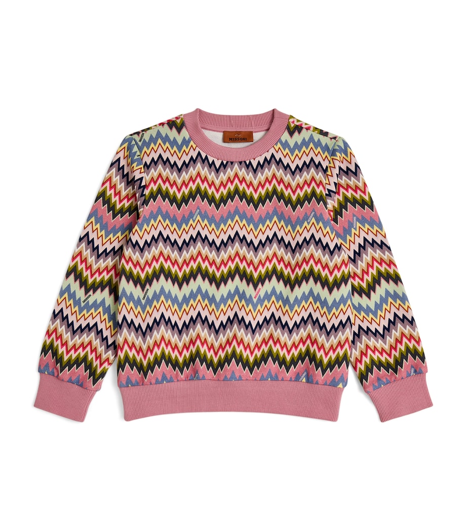 Missoni Kids Zigzag Sweatshirt (4-14 Years) Image 1